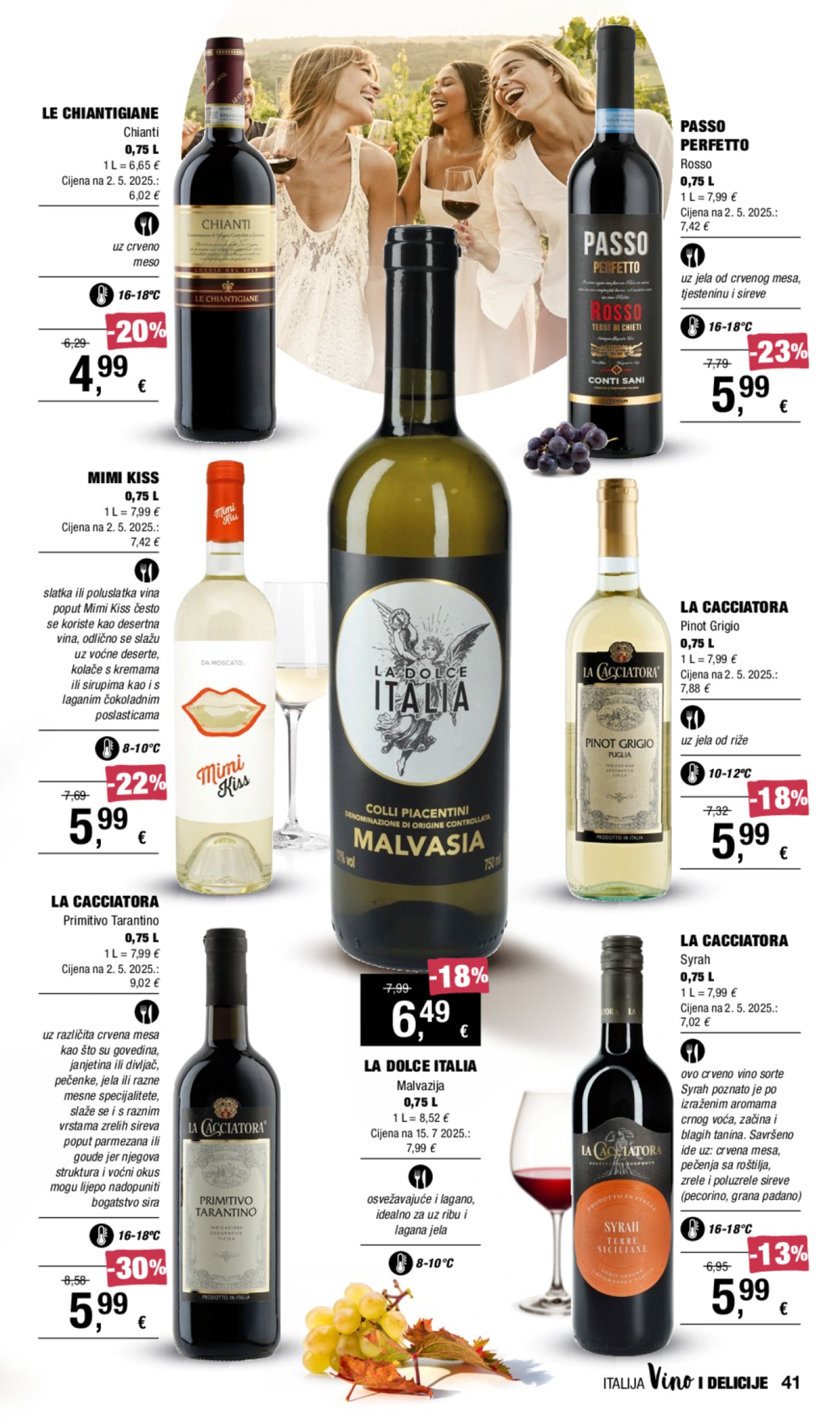 INTERSPAR katalog Vino i Delicije 18.09.-08.10.2025.