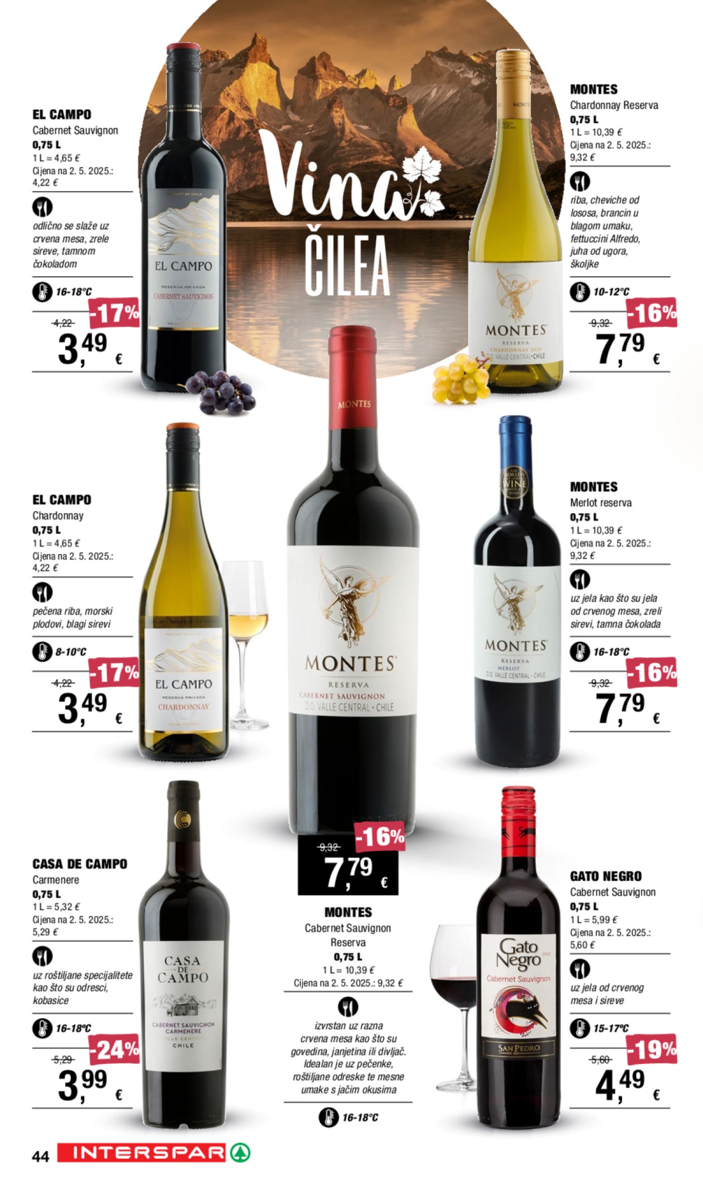 INTERSPAR katalog Vino i Delicije 18.09.-08.10.2025.