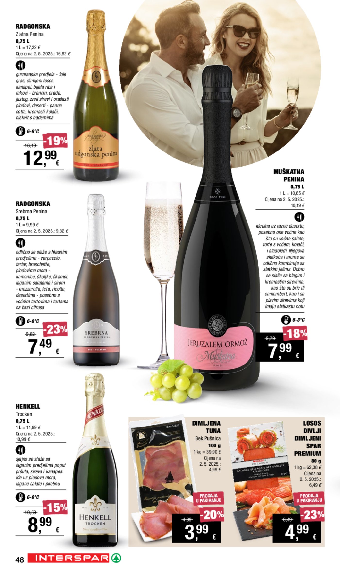 INTERSPAR katalog Vino i Delicije 18.09.-08.10.2025.