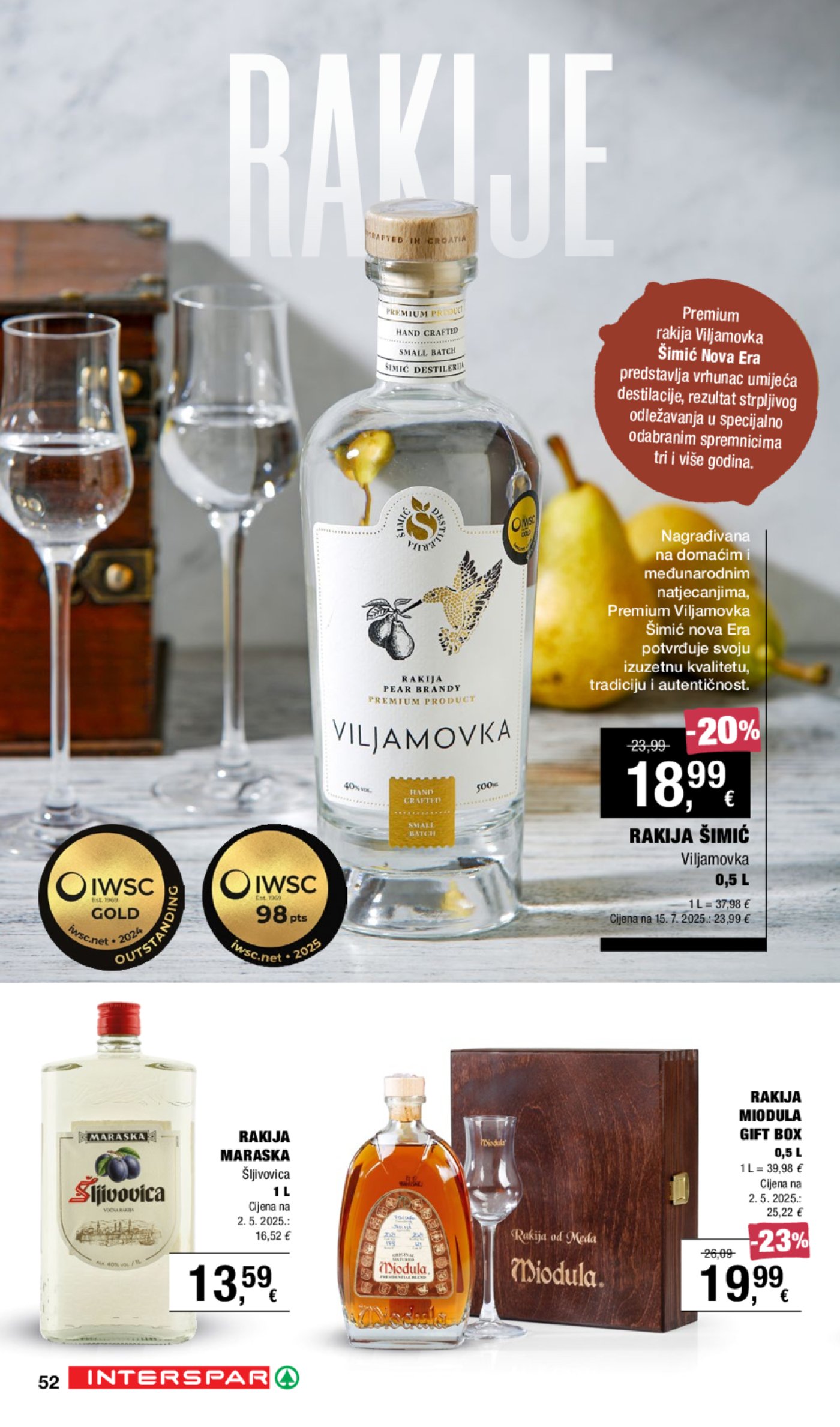 INTERSPAR katalog Vino i Delicije 18.09.-08.10.2025.