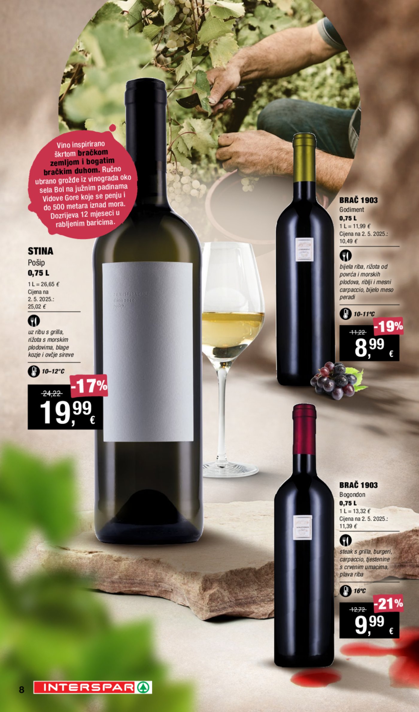 INTERSPAR katalog Vino i Delicije 18.09.-08.10.2025.
