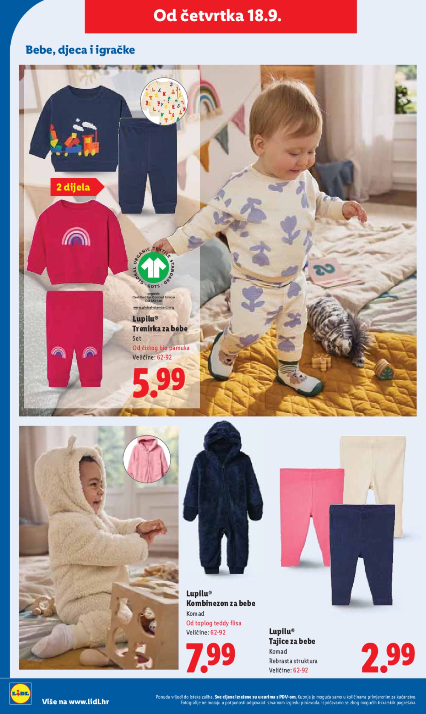 Lidl katalog Super ponuda od četvrtka 18.09 - 21.09.2025.