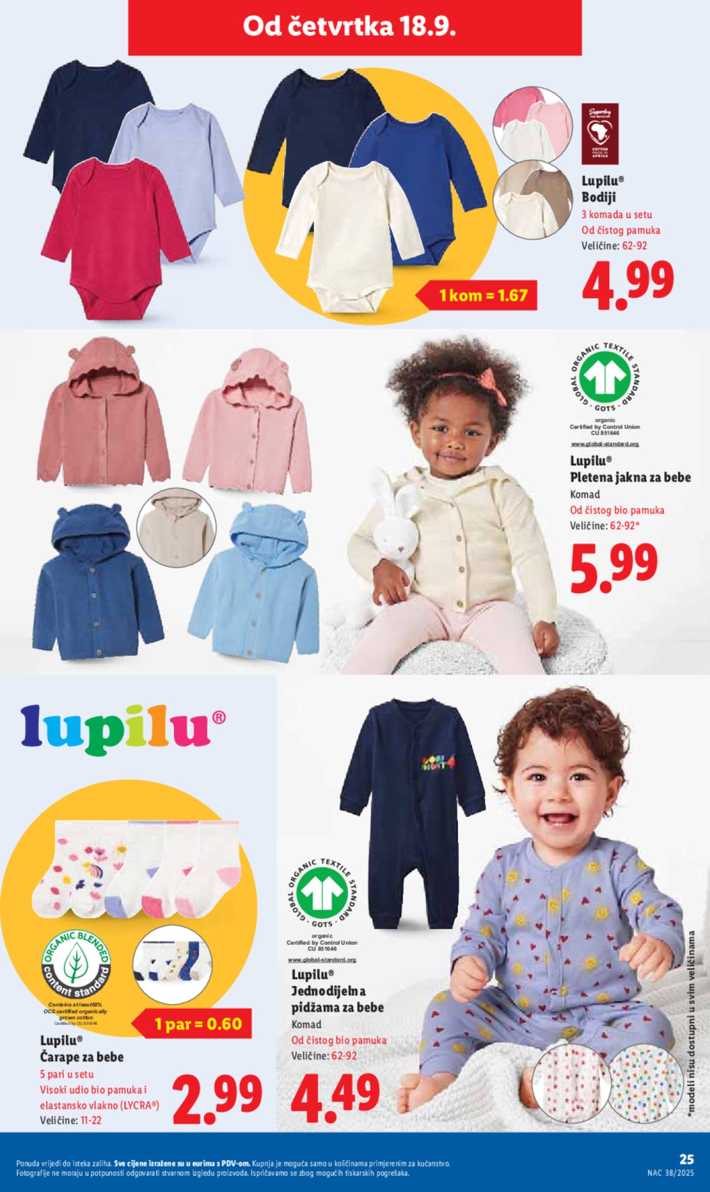 Lidl katalog Super ponuda od četvrtka 18.09 - 21.09.2025.