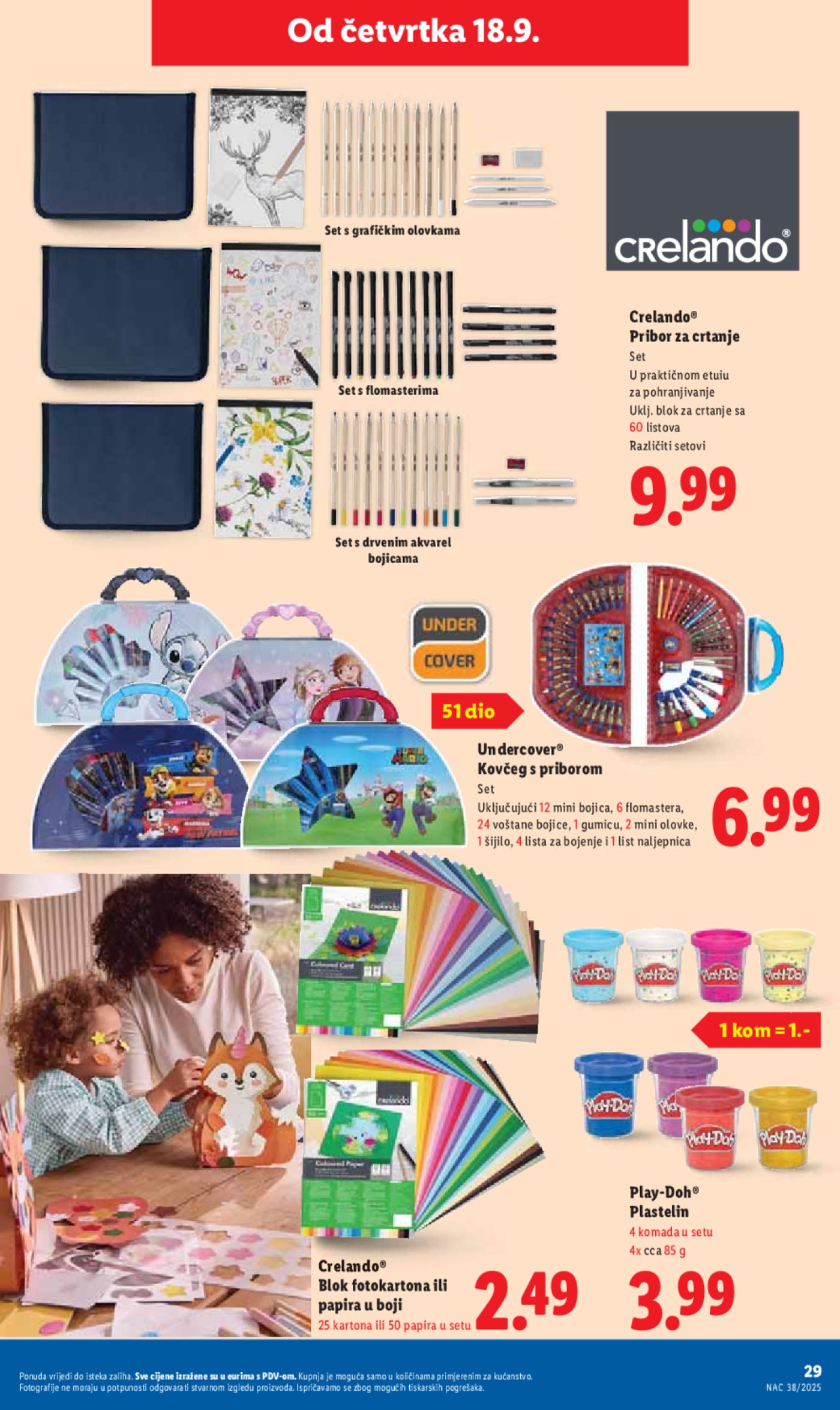Lidl katalog Super ponuda od četvrtka 18.09 - 21.09.2025.
