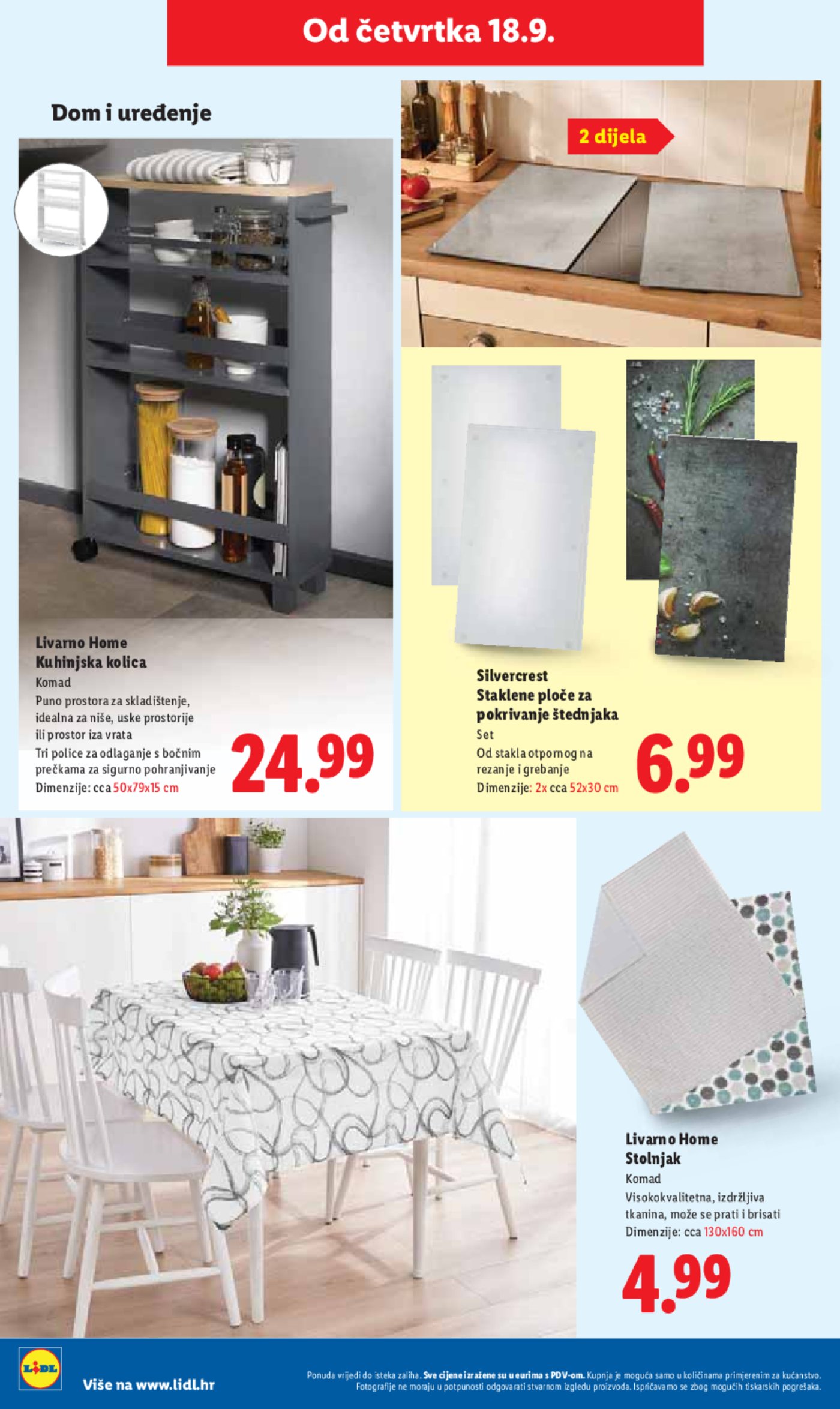 Lidl katalog Super ponuda od četvrtka 18.09 - 21.09.2025.