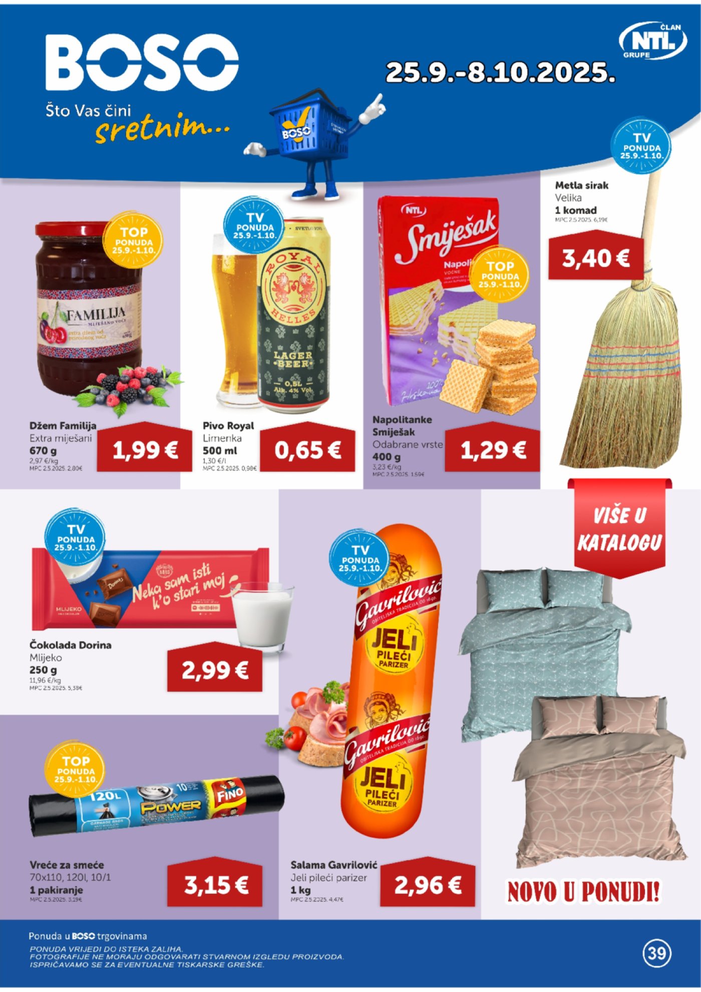 Boso katalog Akcija 25.09.-08.10.2025.