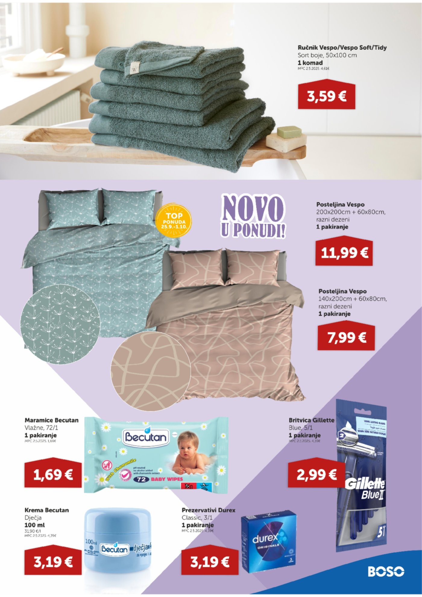 Boso katalog Akcija 25.09.-08.10.2025.