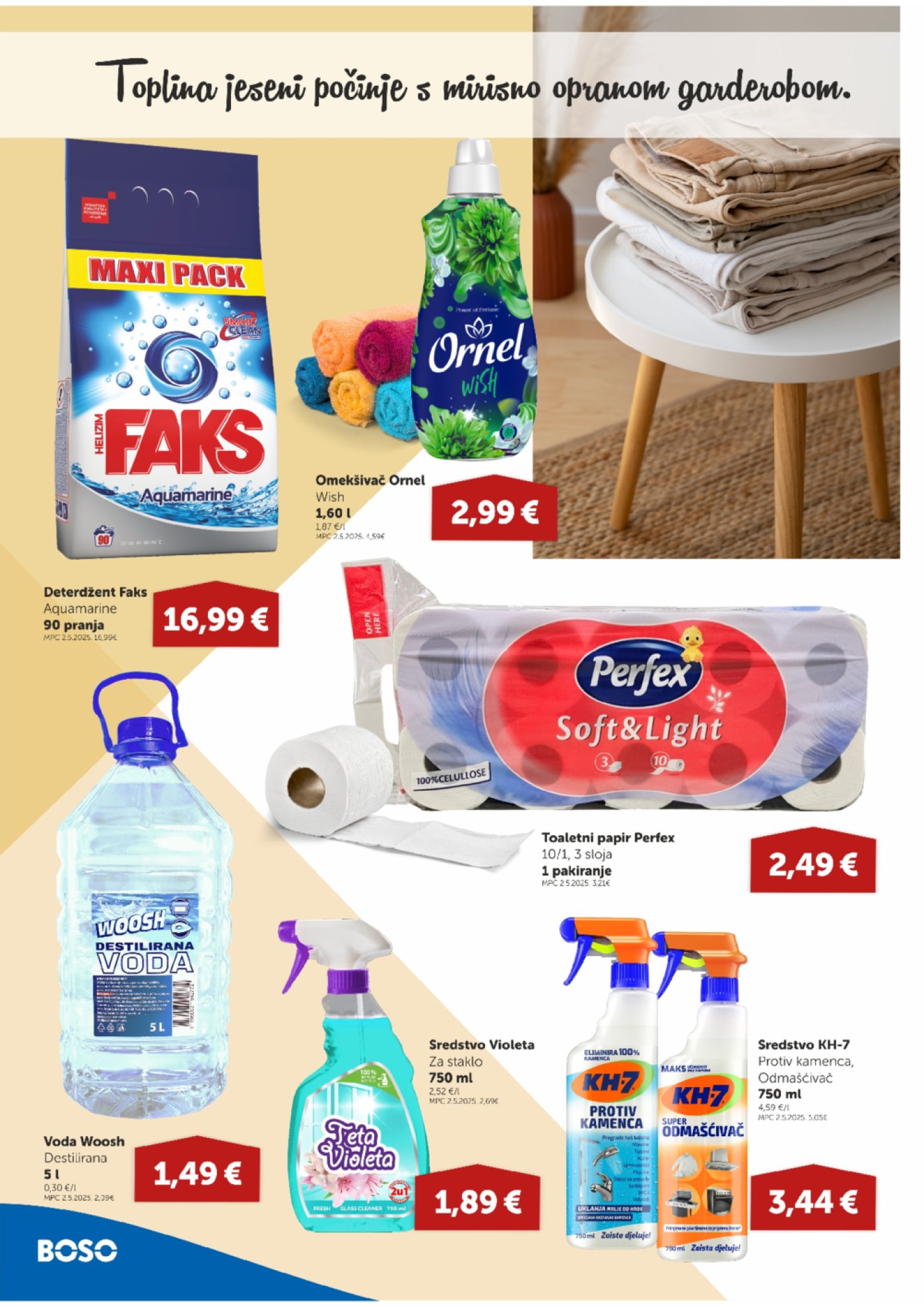 Boso katalog Akcija 25.09.-08.10.2025.