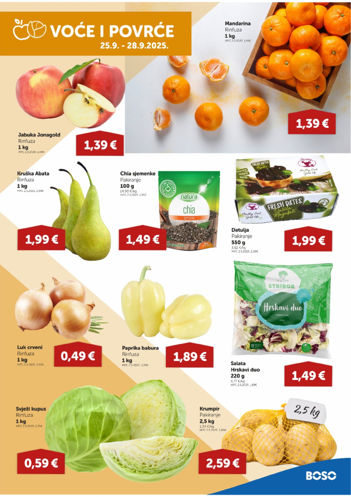 Boso katalog Akcija 25.09.-08.10.2025.