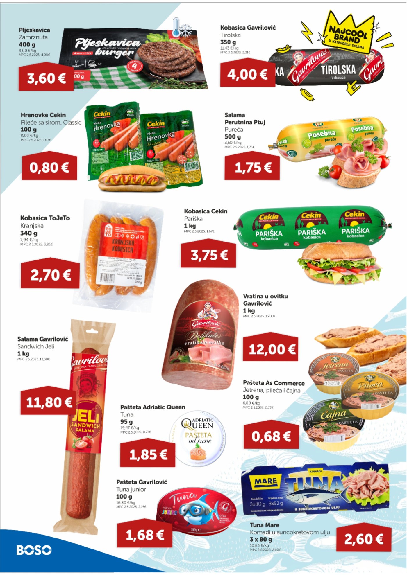 Boso katalog Akcija 25.09.-08.10.2025.