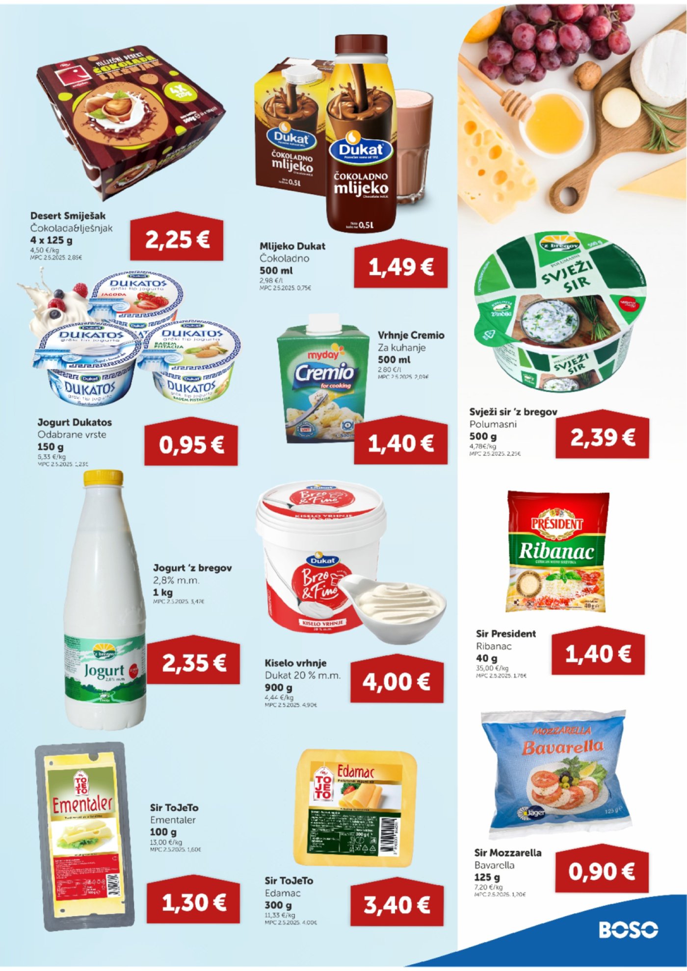 Boso katalog Akcija 25.09.-08.10.2025.