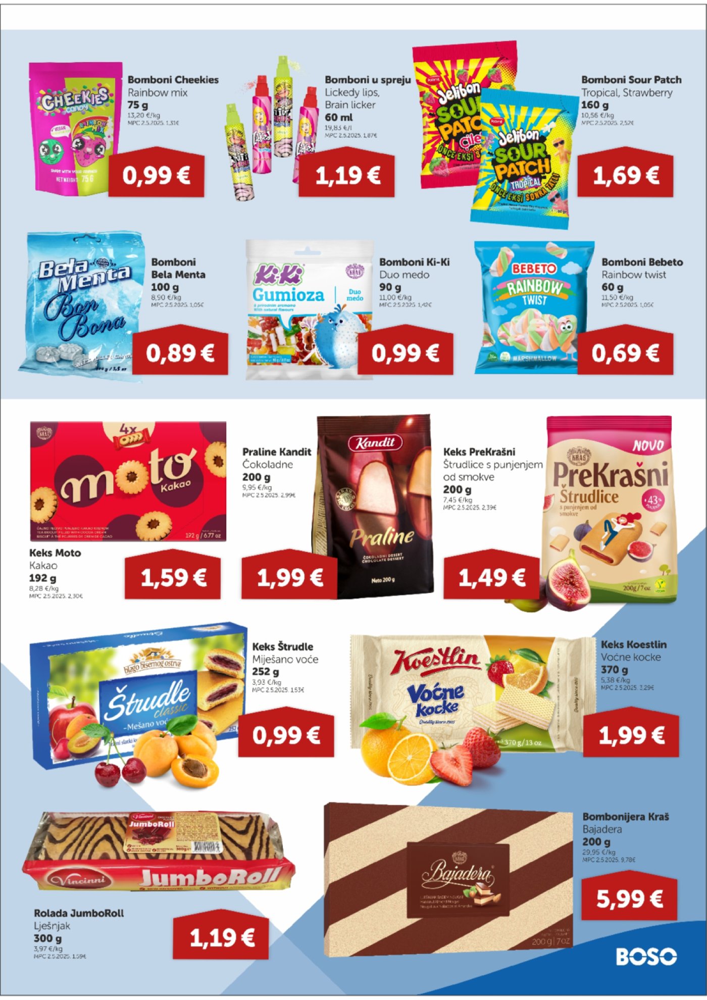Boso katalog Akcija 25.09.-08.10.2025.