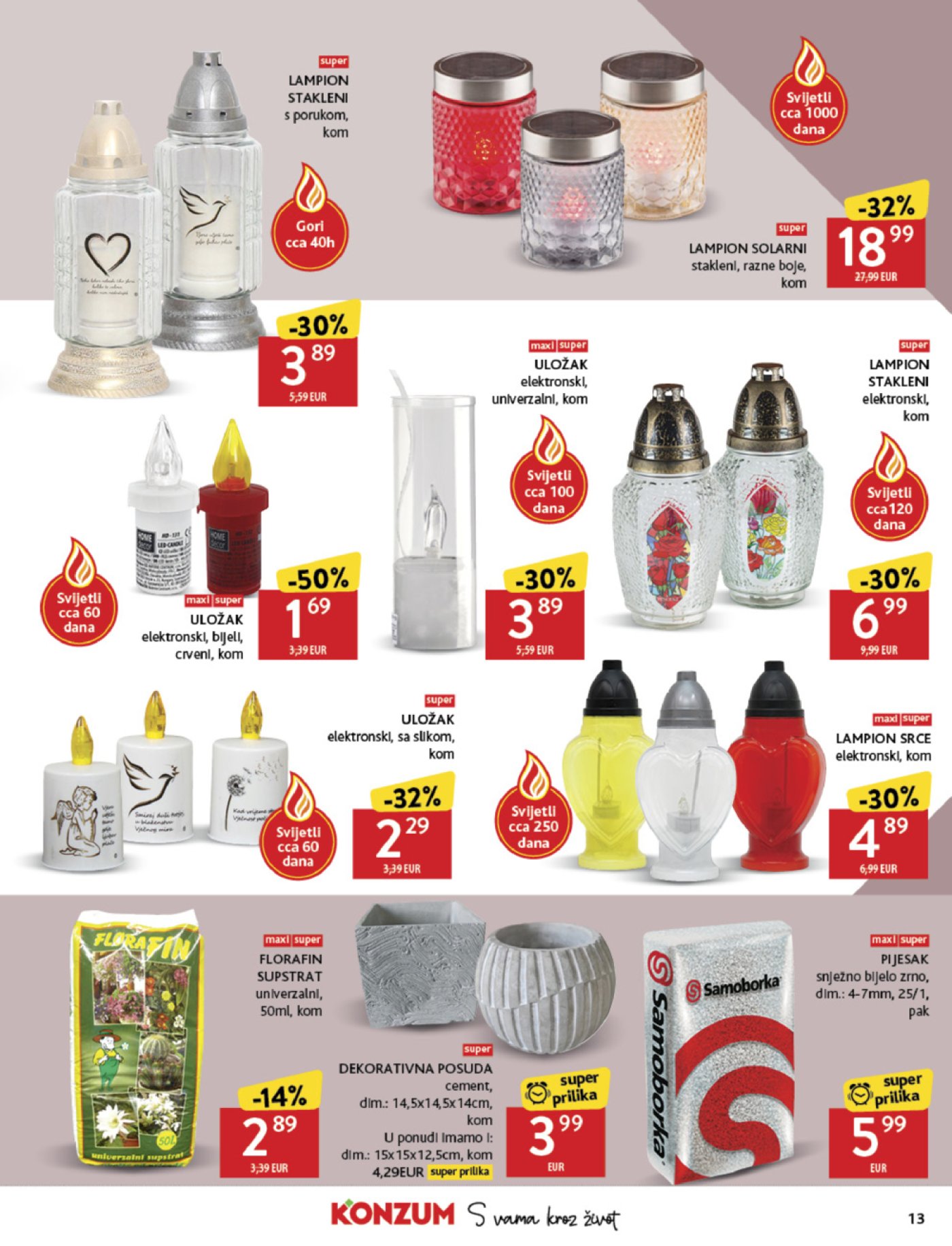 Konzum katalog Akcija 01.10. - 07.10.2025.