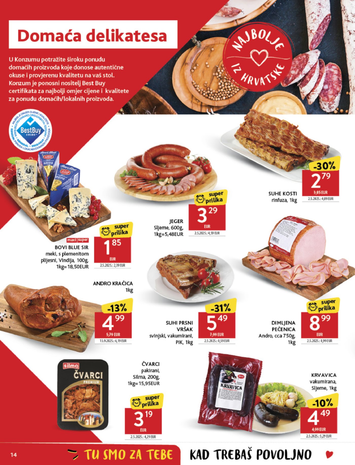 Konzum katalog Akcija 01.10. - 07.10.2025.