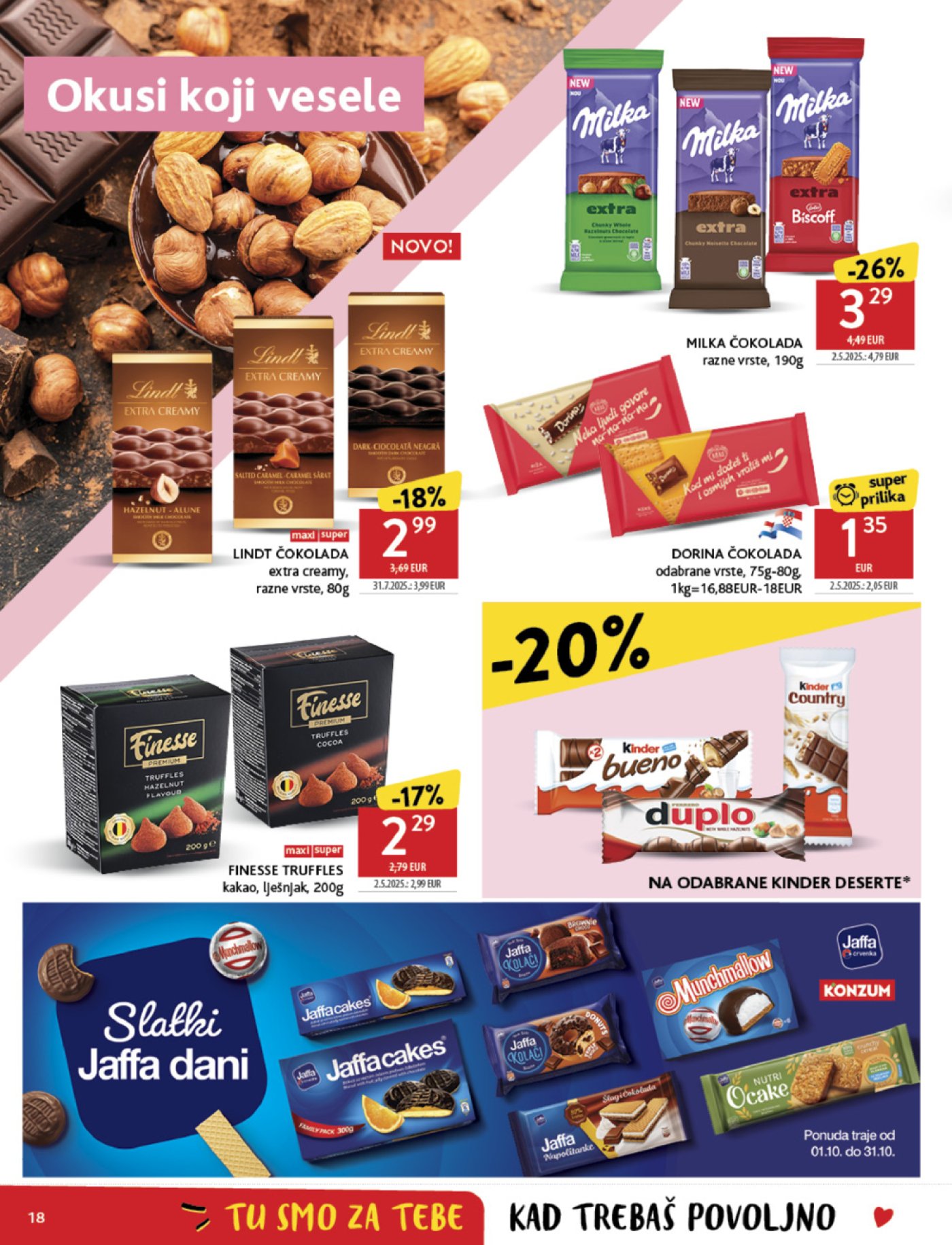 Konzum katalog Akcija 01.10. - 07.10.2025.