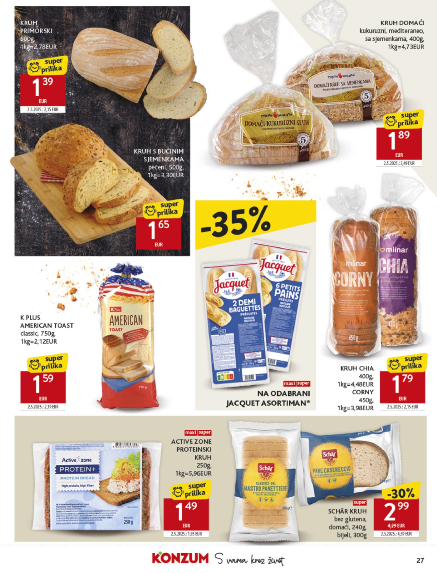 Konzum katalog Akcija 01.10. - 07.10.2025.