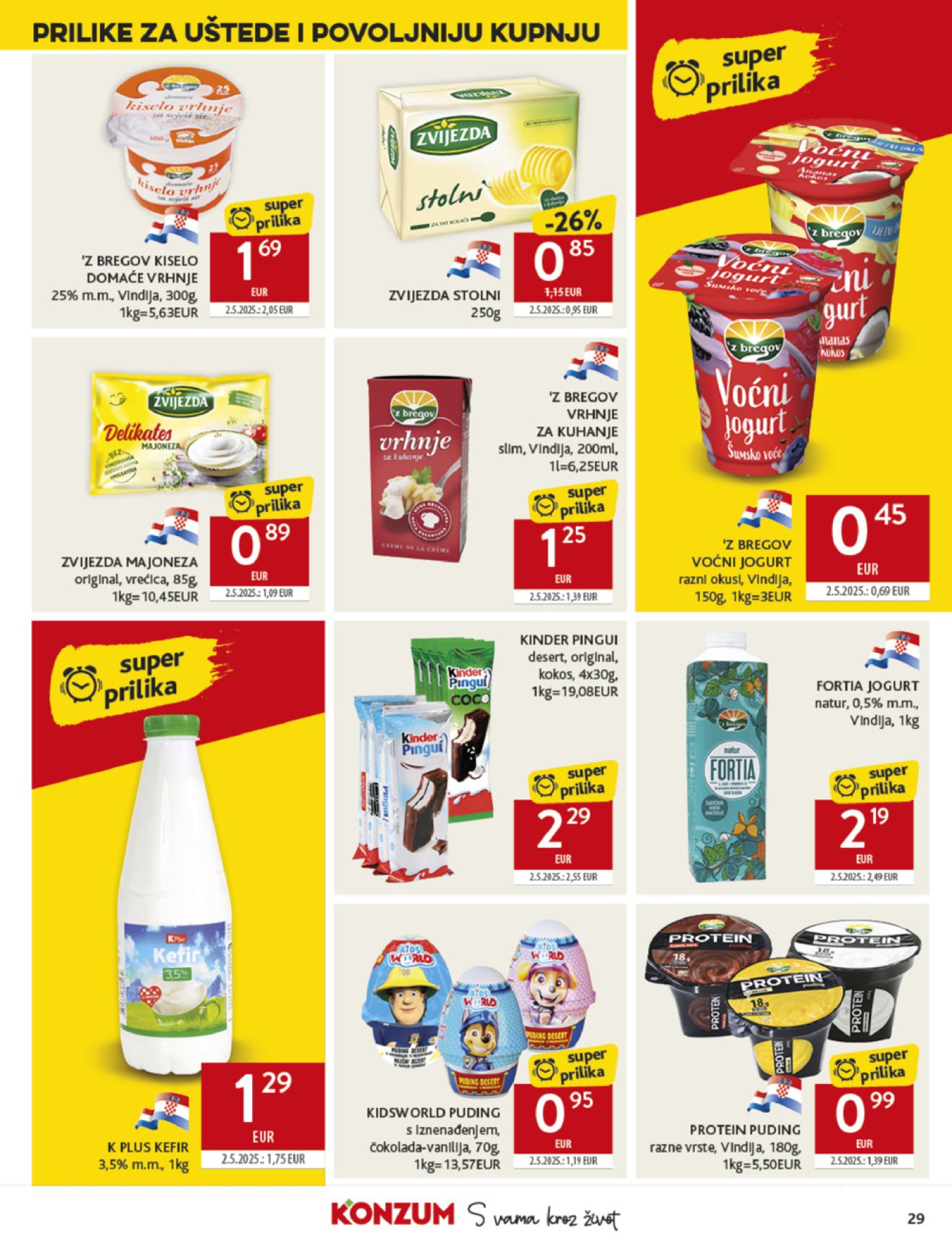 Konzum katalog Akcija 01.10. - 07.10.2025.