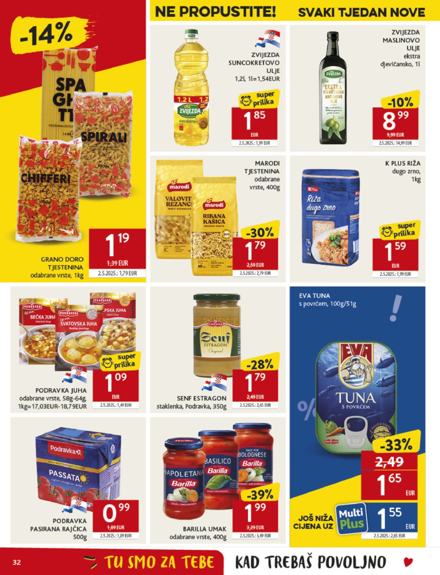 Konzum katalog Akcija 01.10. - 07.10.2025.