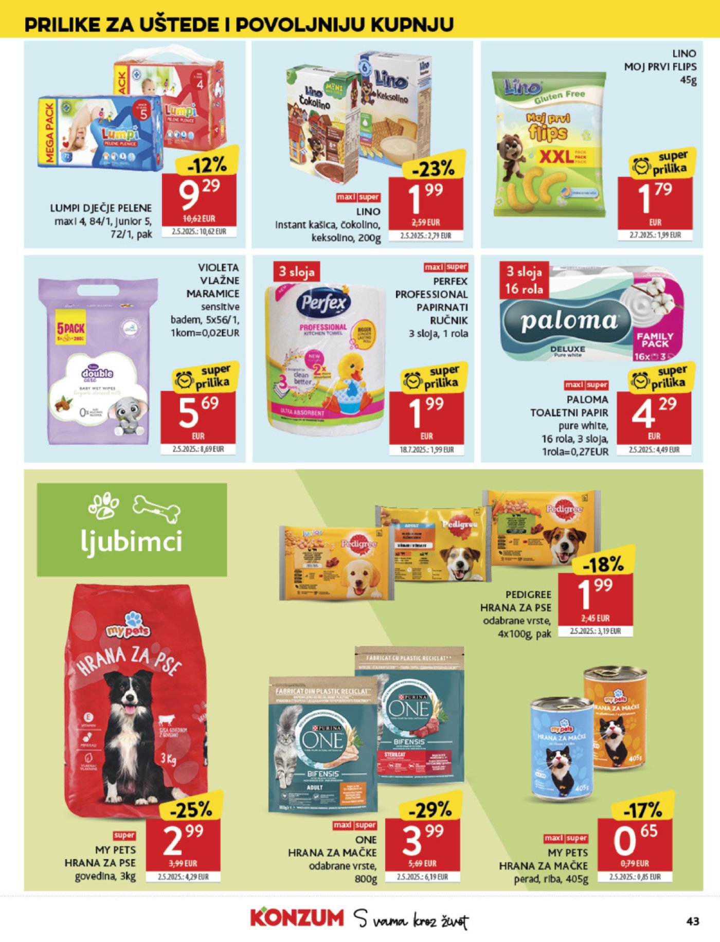 Konzum katalog Akcija 01.10. - 07.10.2025.