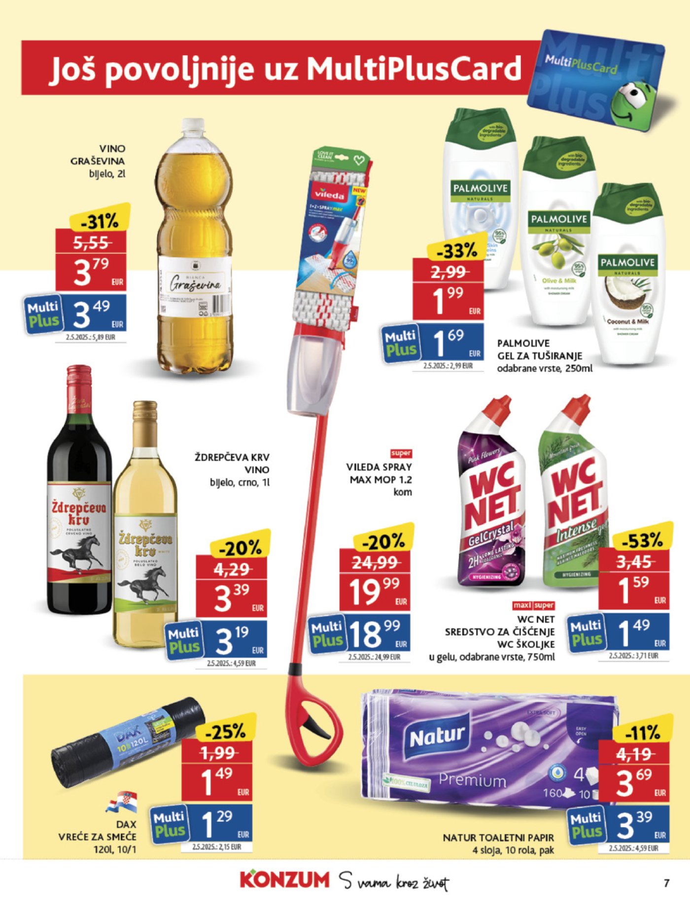 Konzum katalog Akcija 01.10. - 07.10.2025.