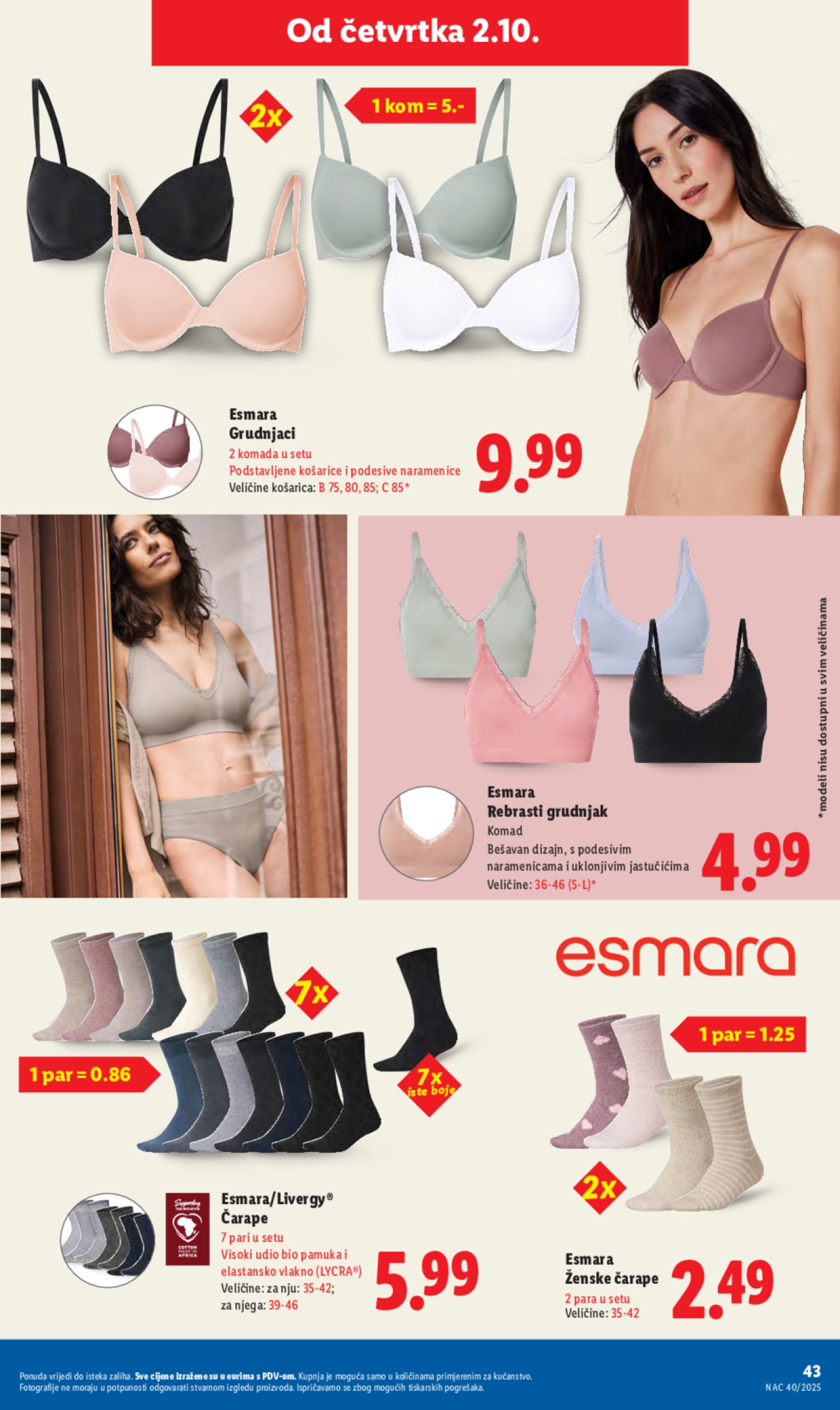Lidl katalog Super ponuda od ponedjeljka 29.09. - 05.10.2025.
