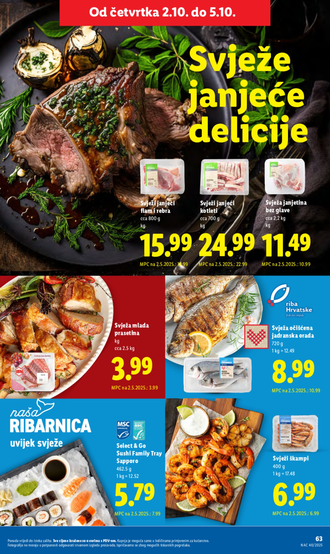 Lidl katalog Super ponuda od ponedjeljka 29.09. - 05.10.2025.
