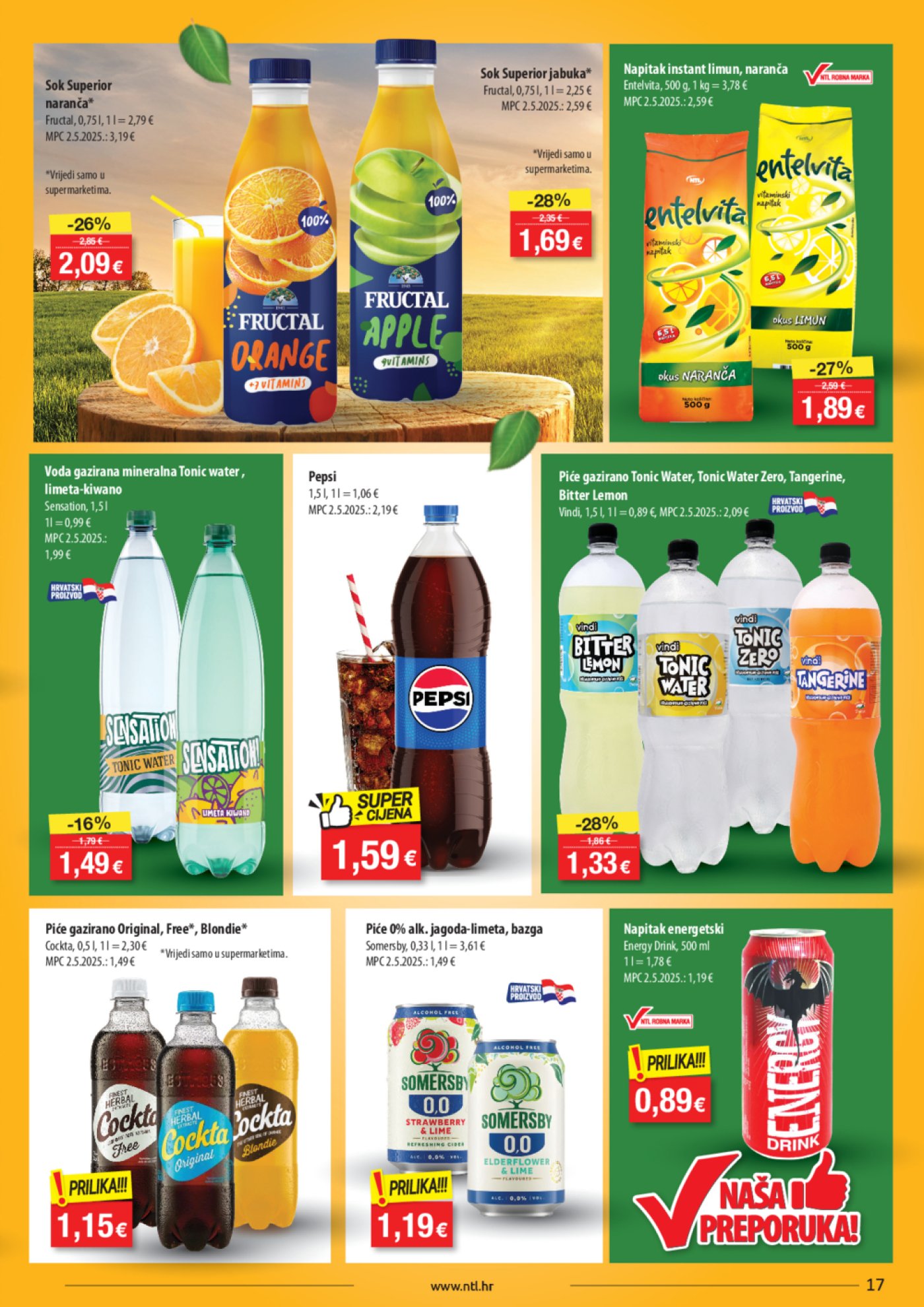 NTL katalog Akcija 01.10. - 07.10.2025. Zapad