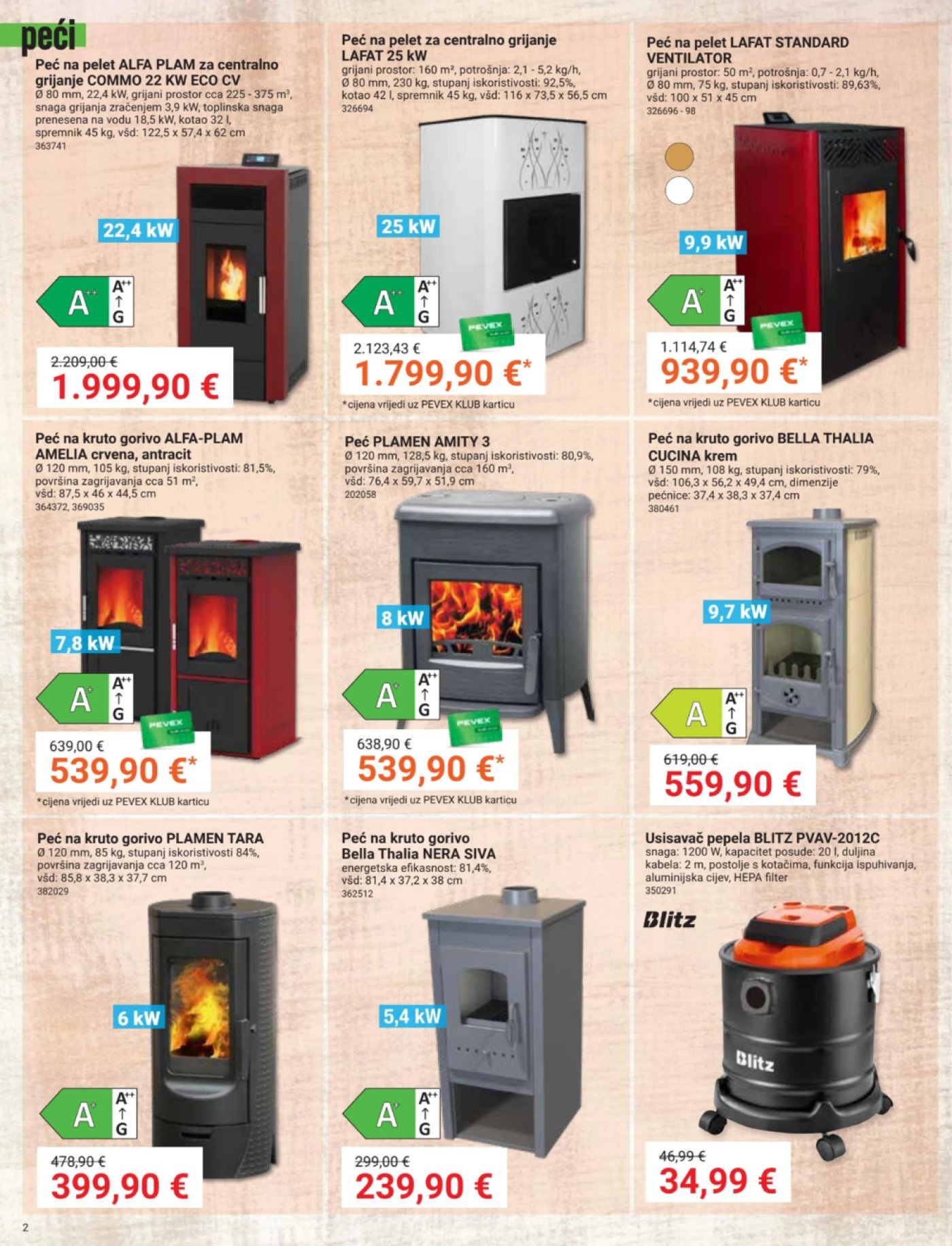 Pevex katalog Akcija 25.09. - 20.10.2025.