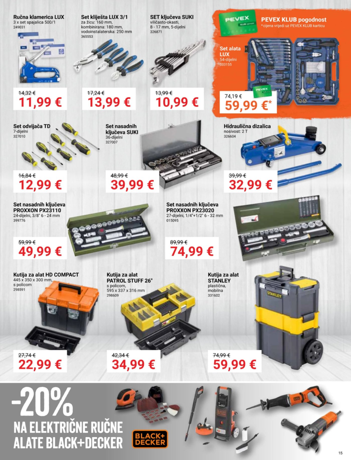 Pevex katalog Akcija 25.09. - 20.10.2025.