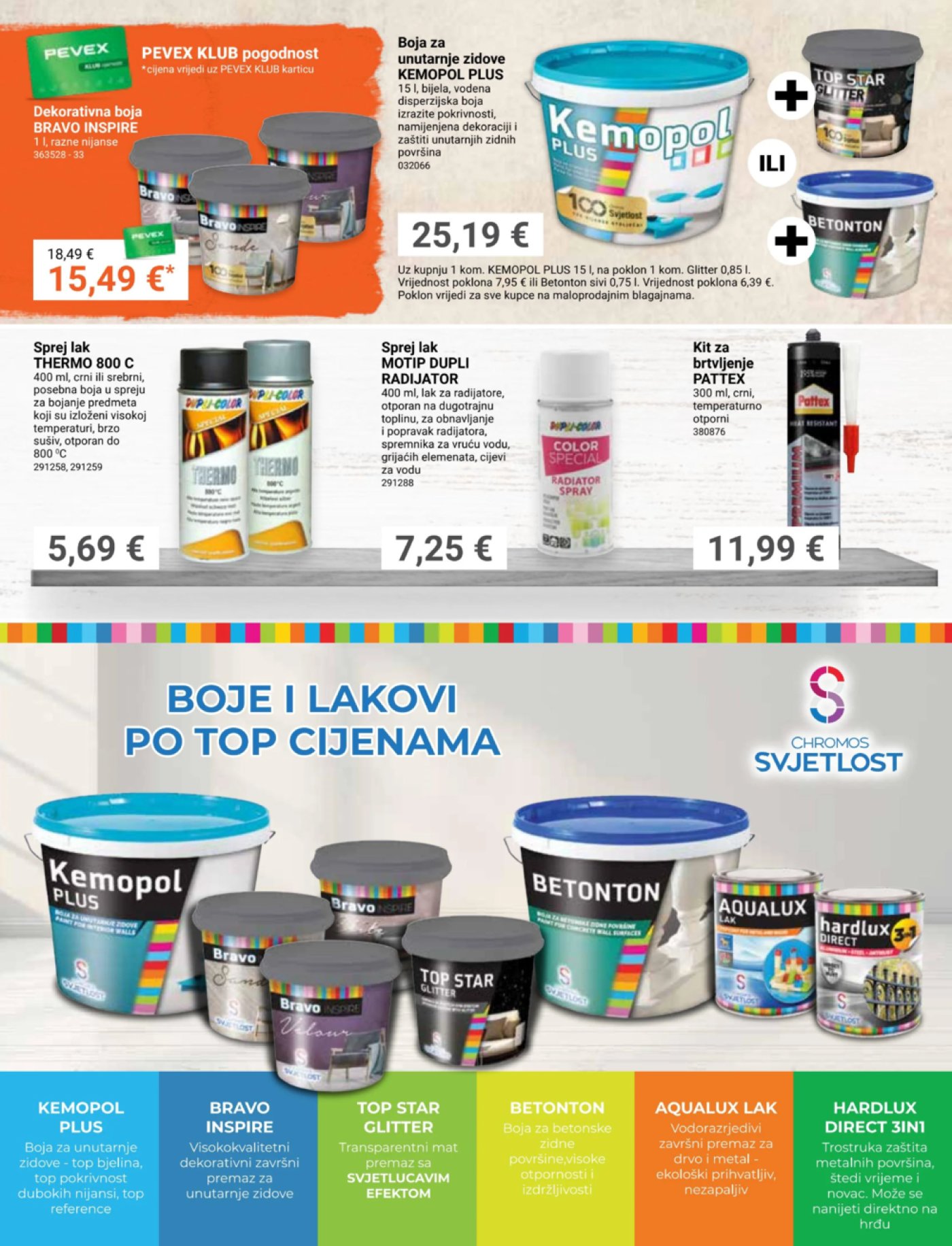 Pevex katalog Akcija 25.09. - 20.10.2025.