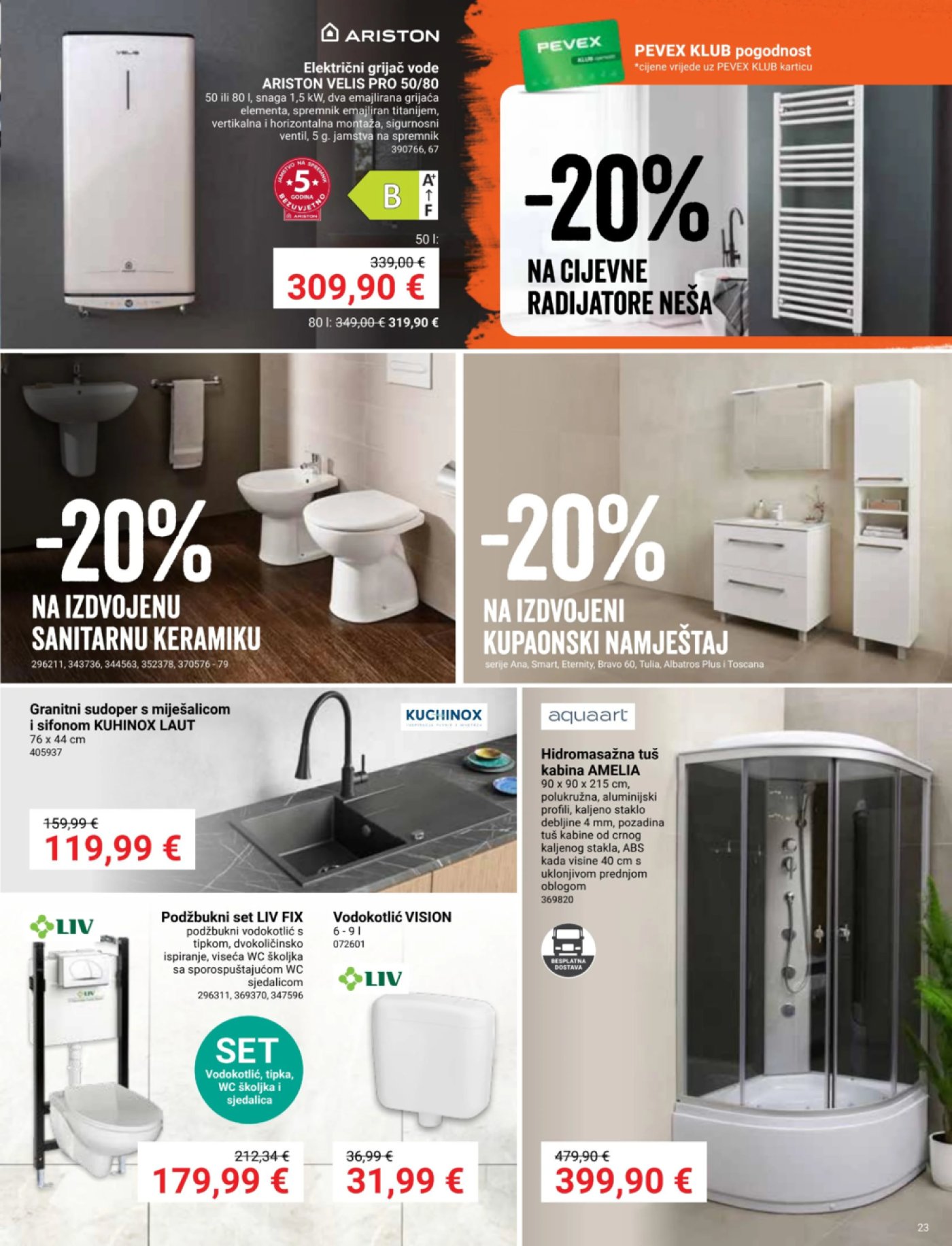 Pevex katalog Akcija 25.09. - 20.10.2025.