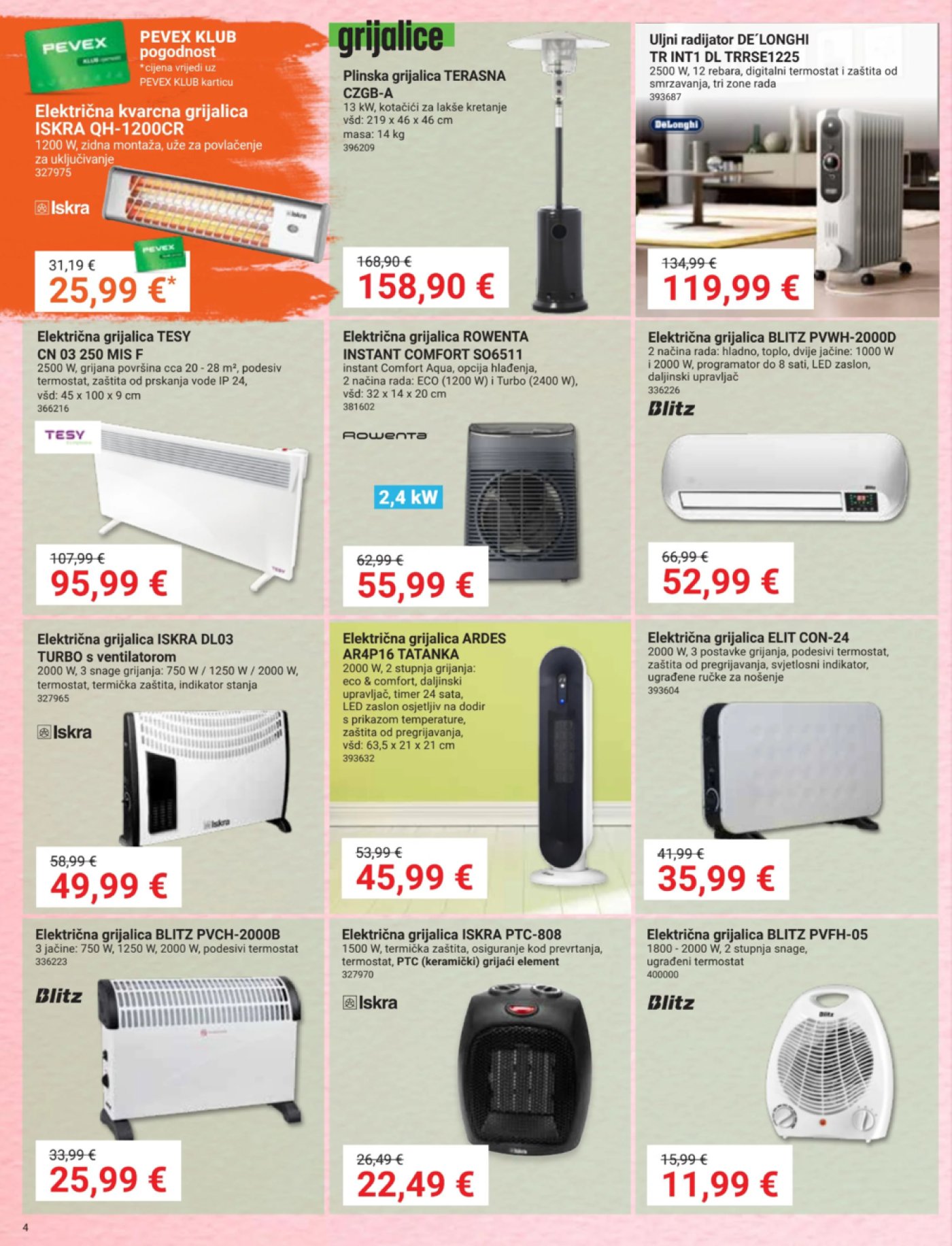 Pevex katalog Akcija 25.09. - 20.10.2025.