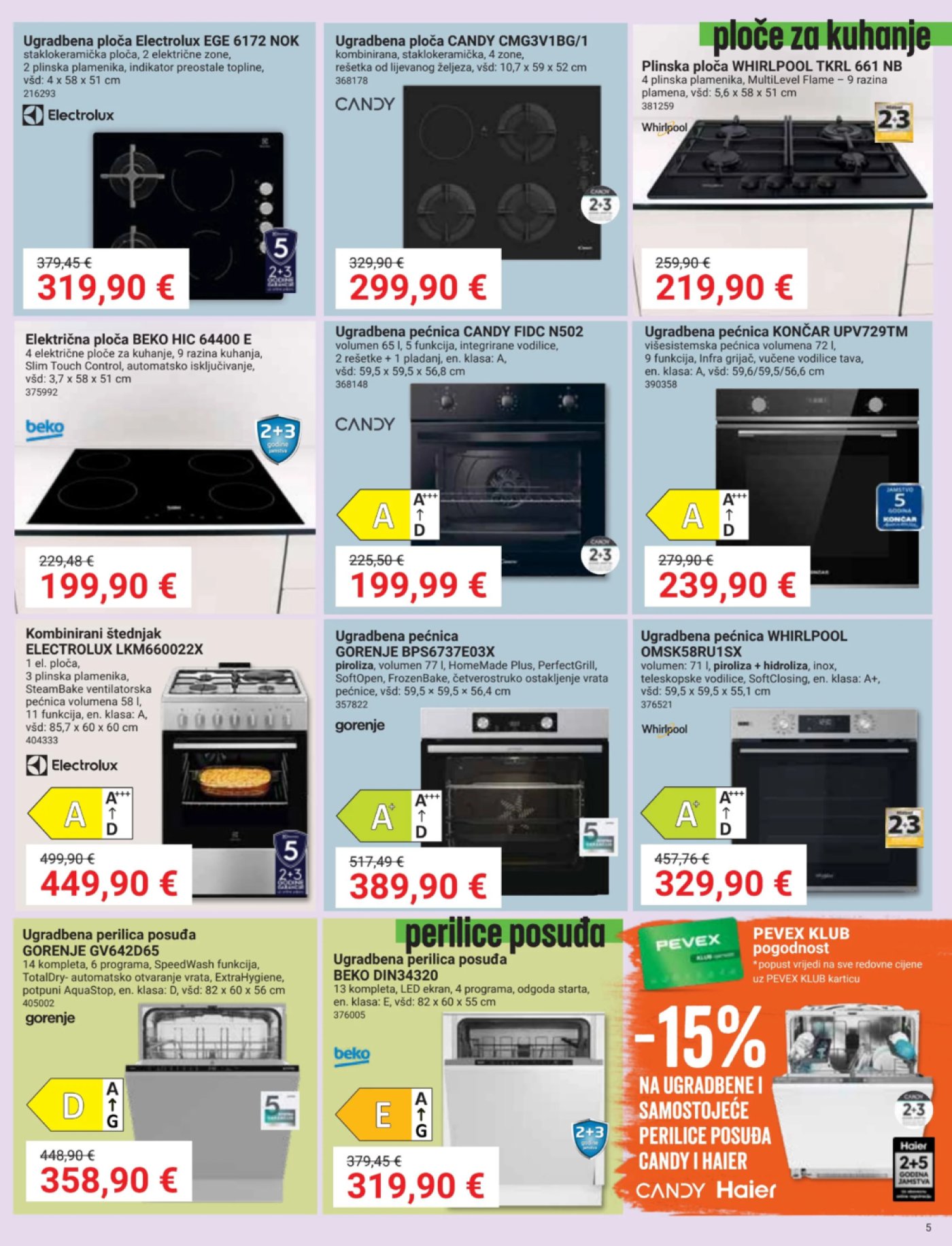 Pevex katalog Akcija 25.09. - 20.10.2025.