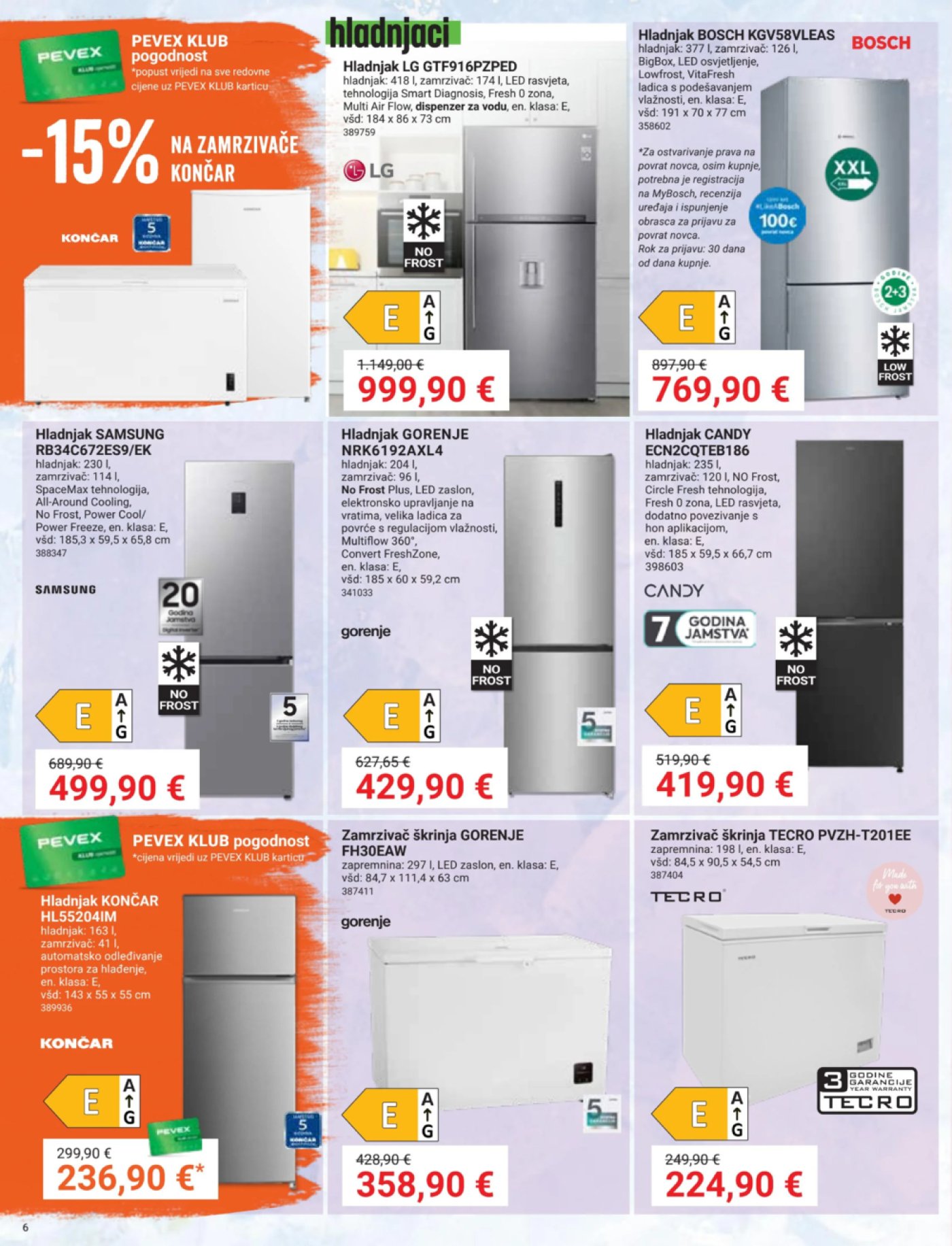 Pevex katalog Akcija 25.09. - 20.10.2025.