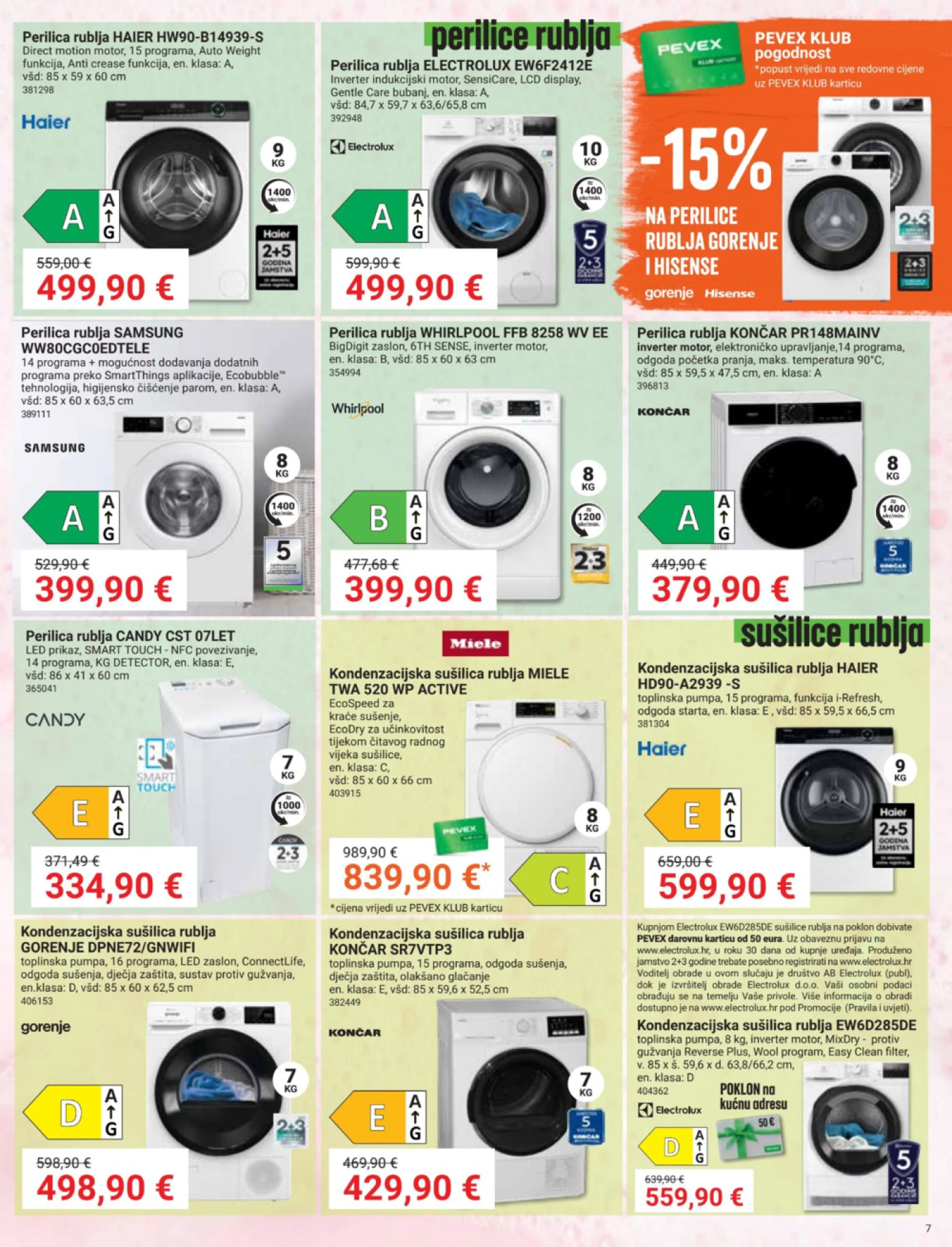 Pevex katalog Akcija 25.09. - 20.10.2025.