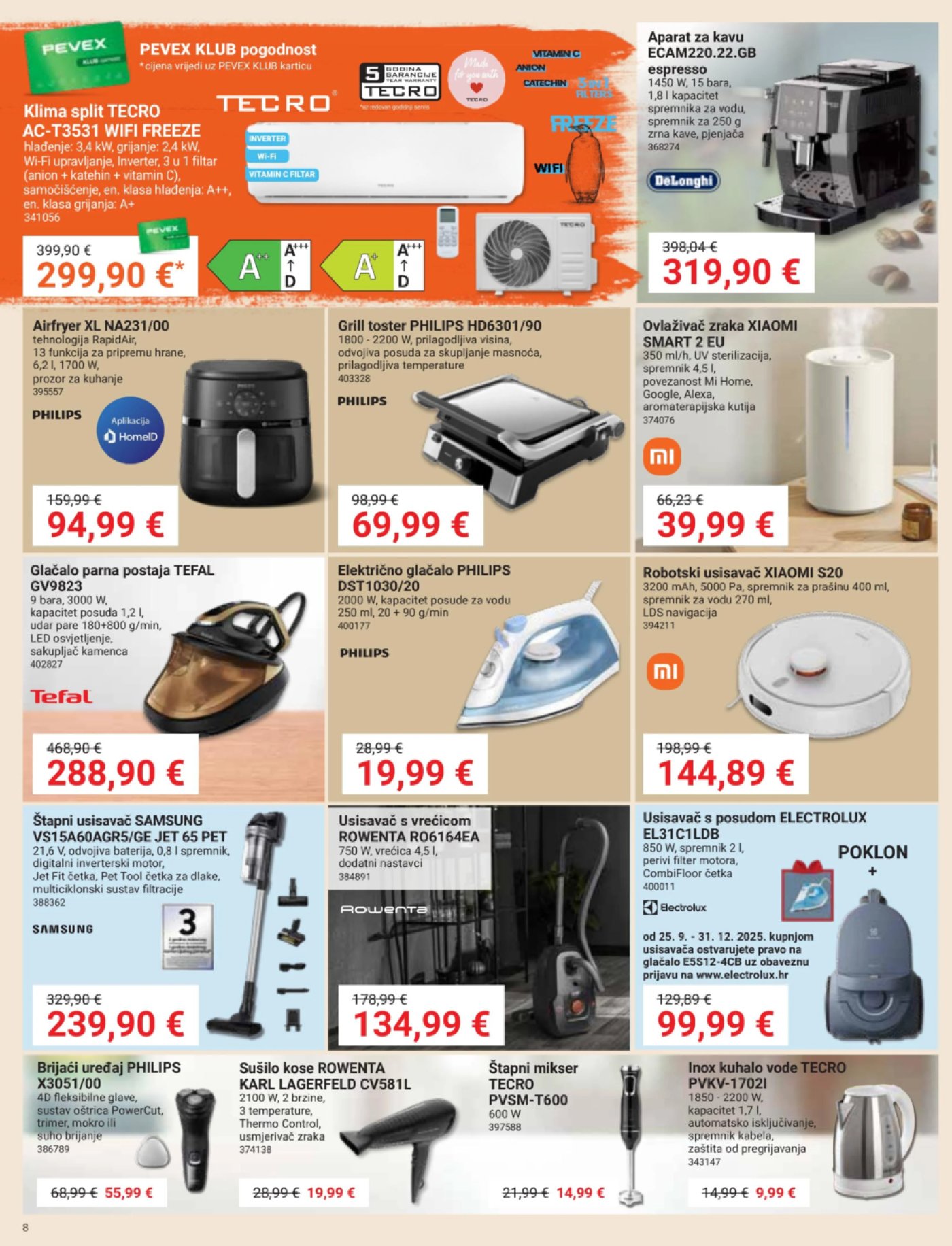 Pevex katalog Akcija 25.09. - 20.10.2025.