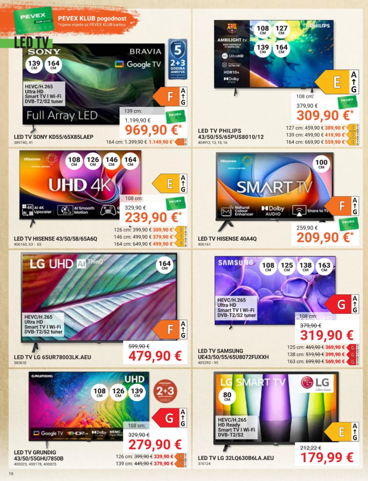 Pevex katalog Akcija 25.09. - 20.10.2025.