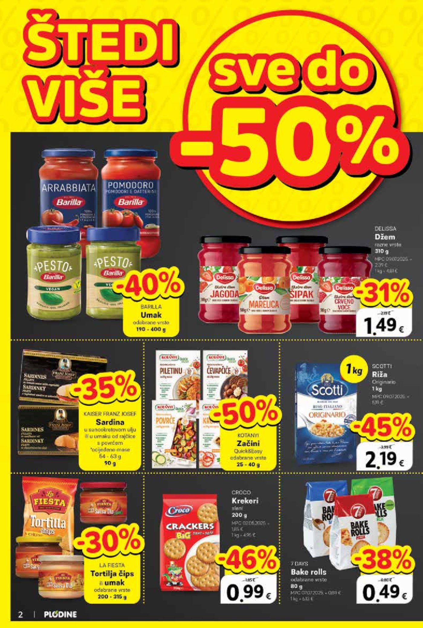 Plodine katalog Akcija 01.10. - 07.10.2025.