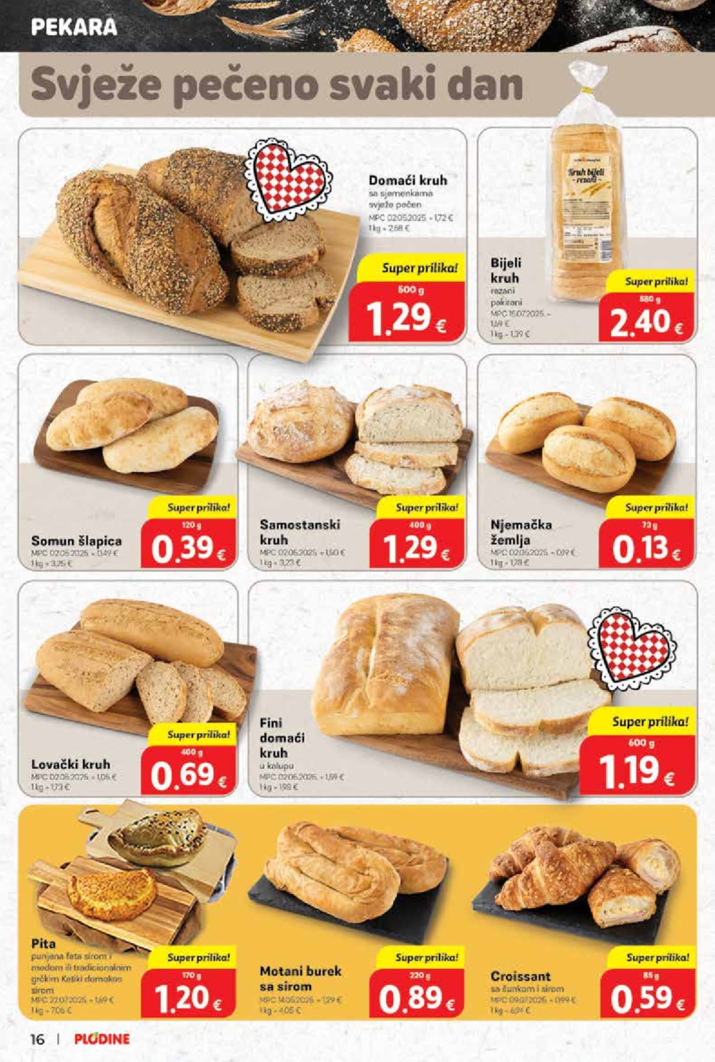 Plodine katalog Akcija 01.10. - 07.10.2025.