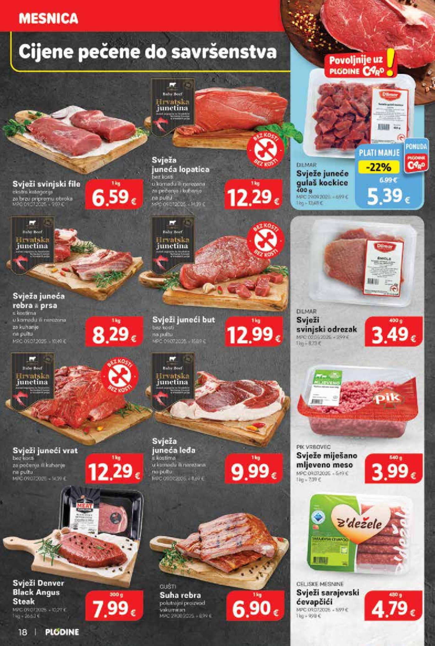 Plodine katalog Akcija 01.10. - 07.10.2025.