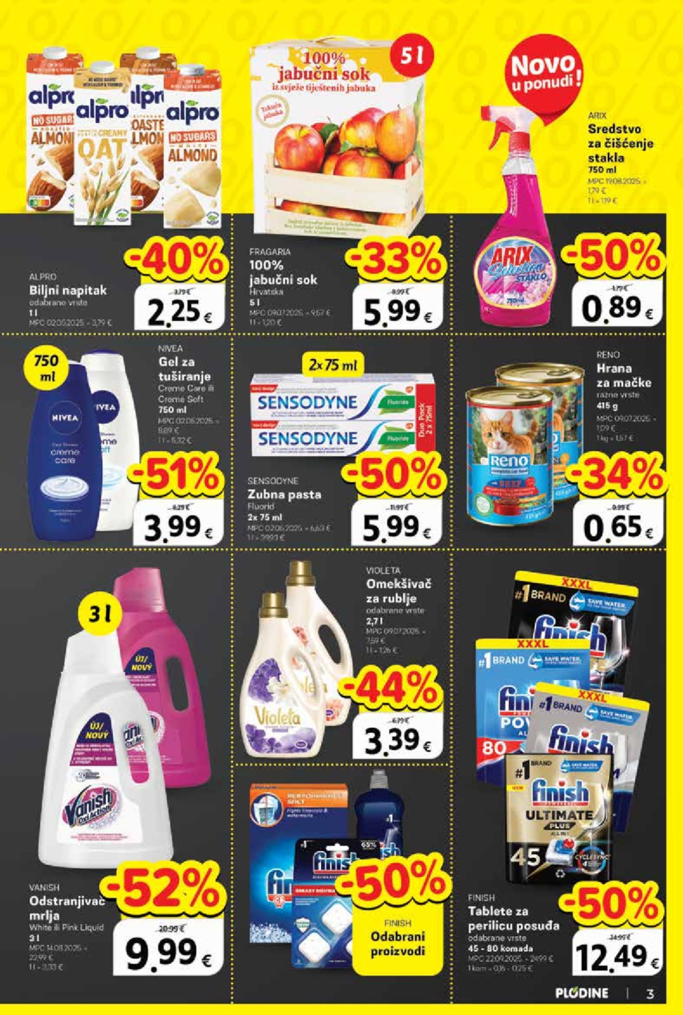 Plodine katalog Akcija 01.10. - 07.10.2025.