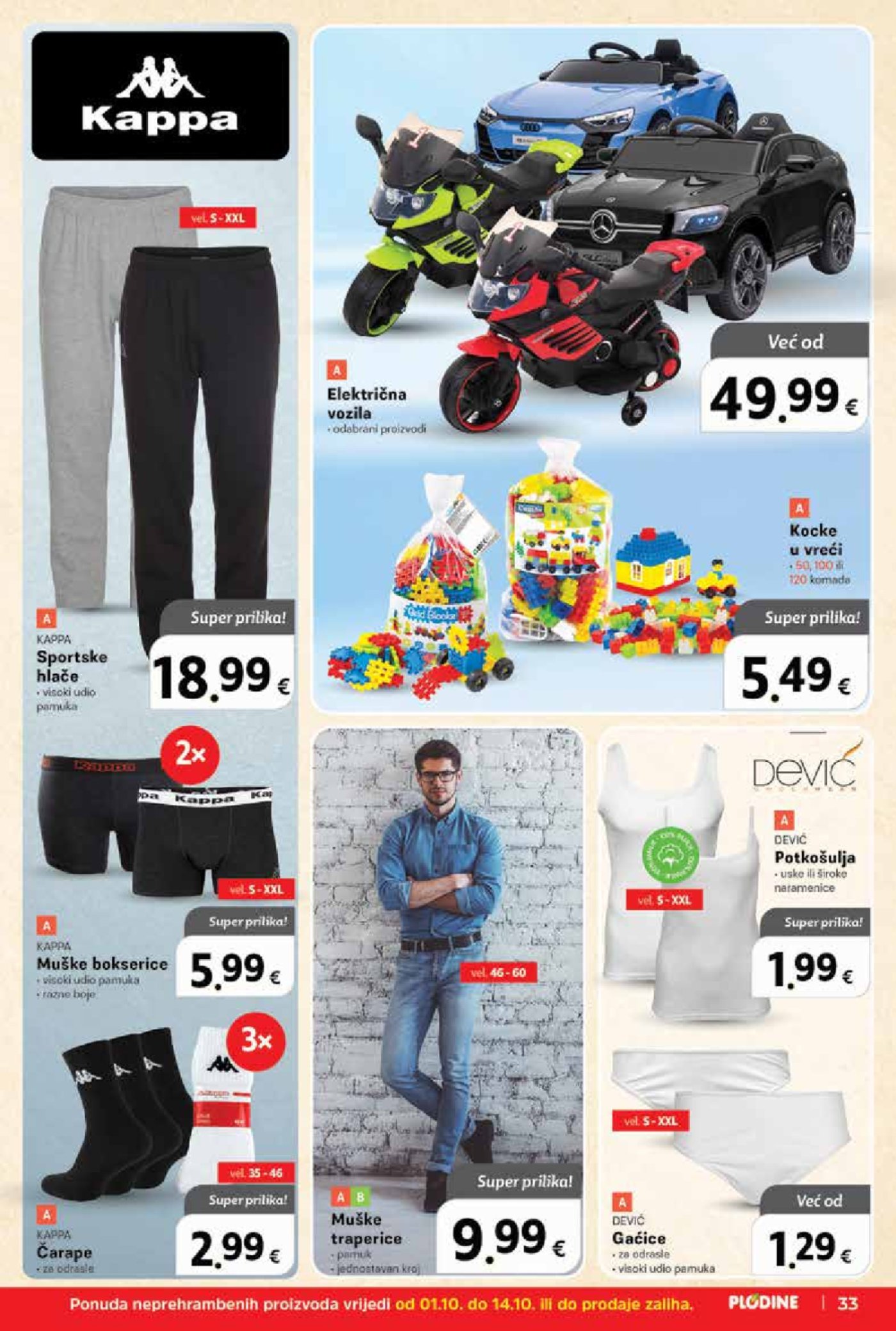 Plodine katalog Akcija 01.10. - 07.10.2025.
