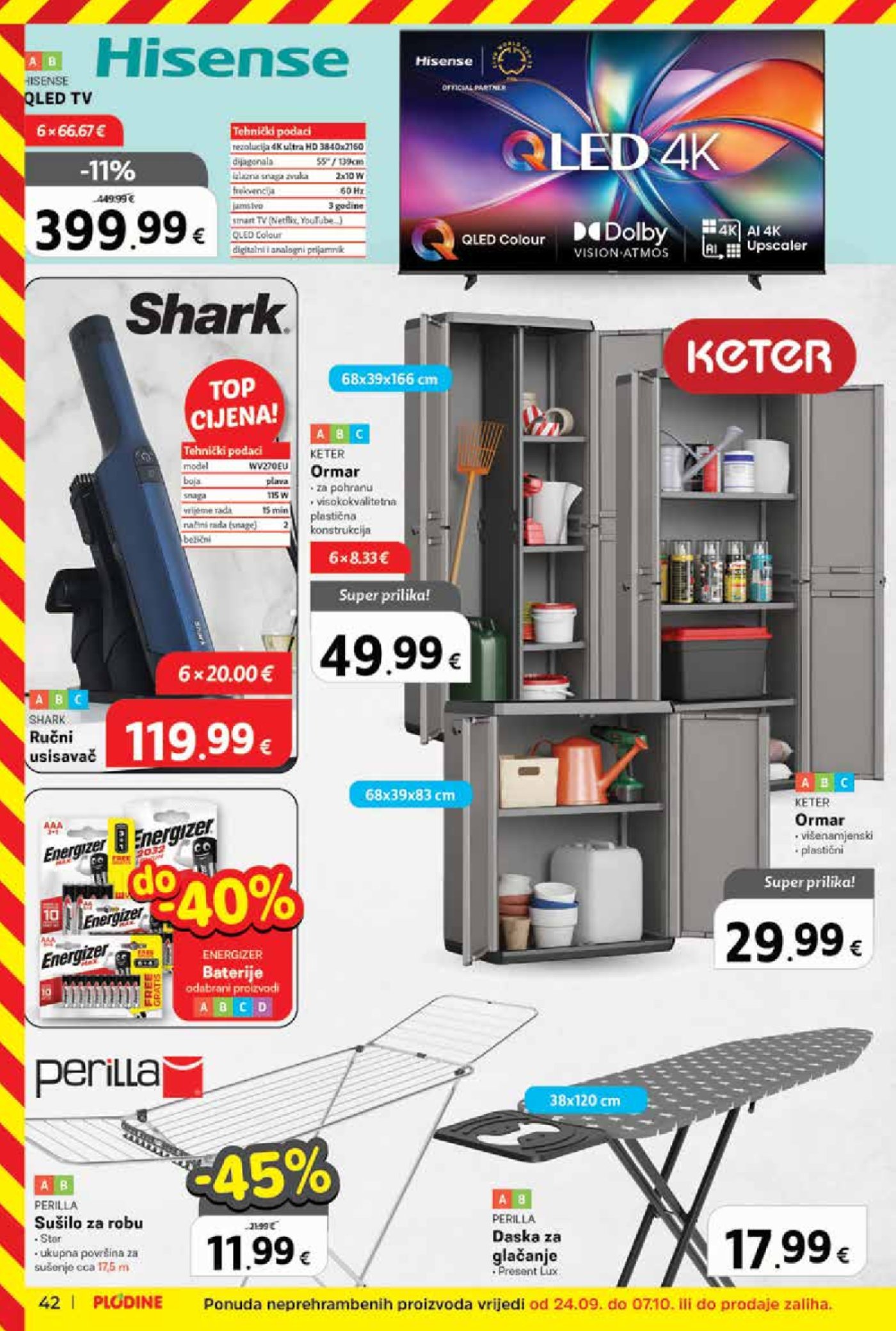 Plodine katalog Akcija 01.10. - 07.10.2025.