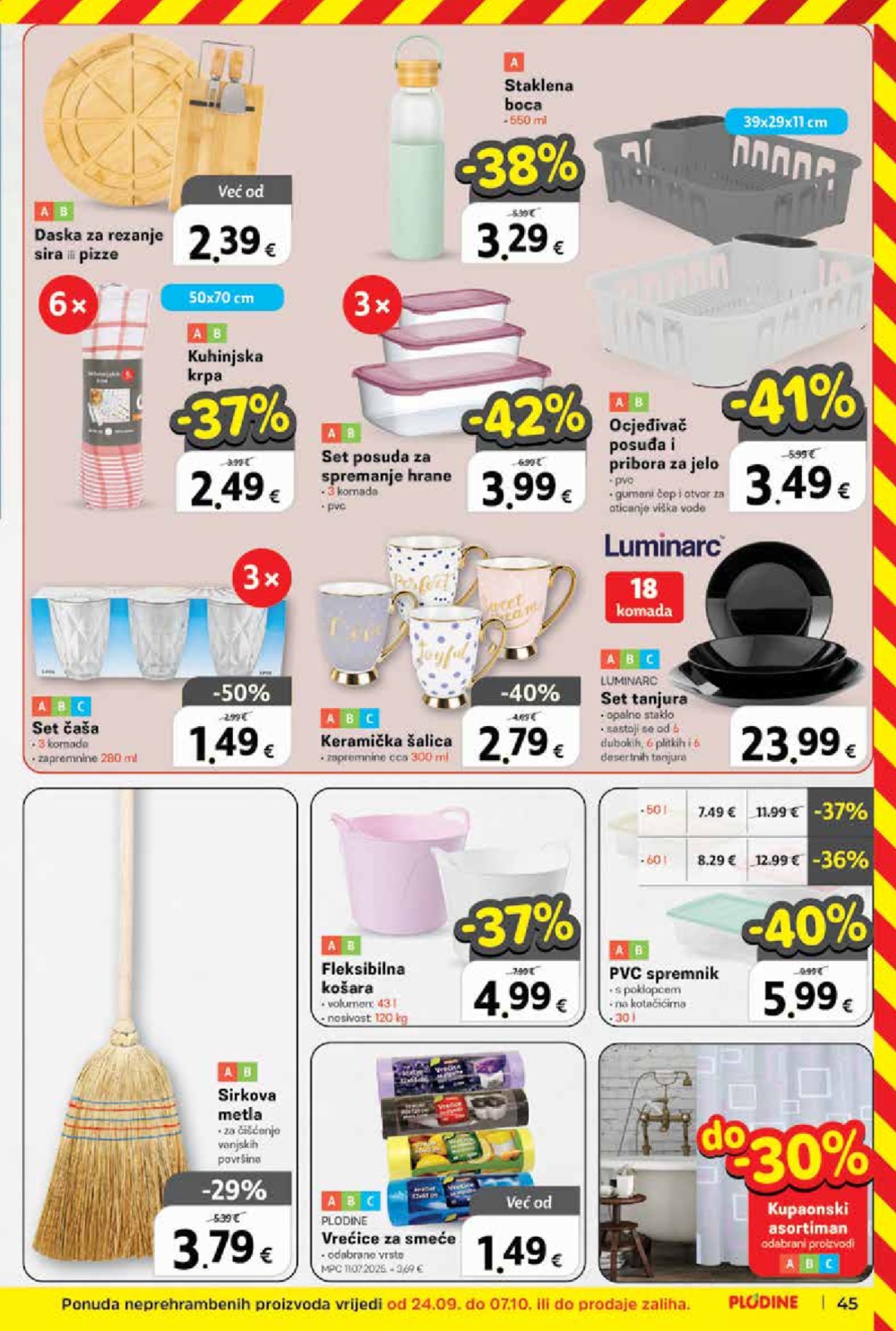 Plodine katalog Akcija 01.10. - 07.10.2025.