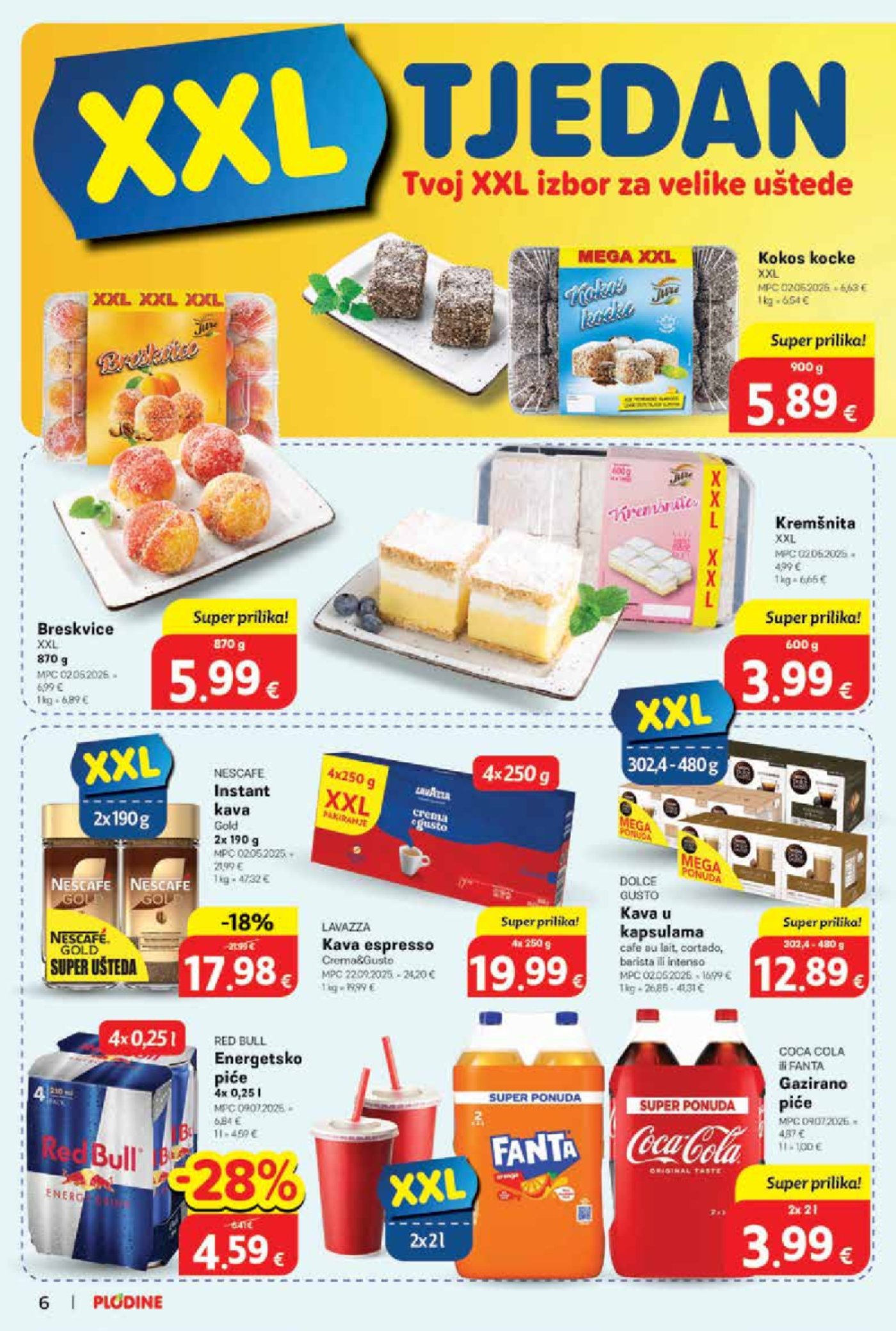 Plodine katalog Akcija 01.10. - 07.10.2025.