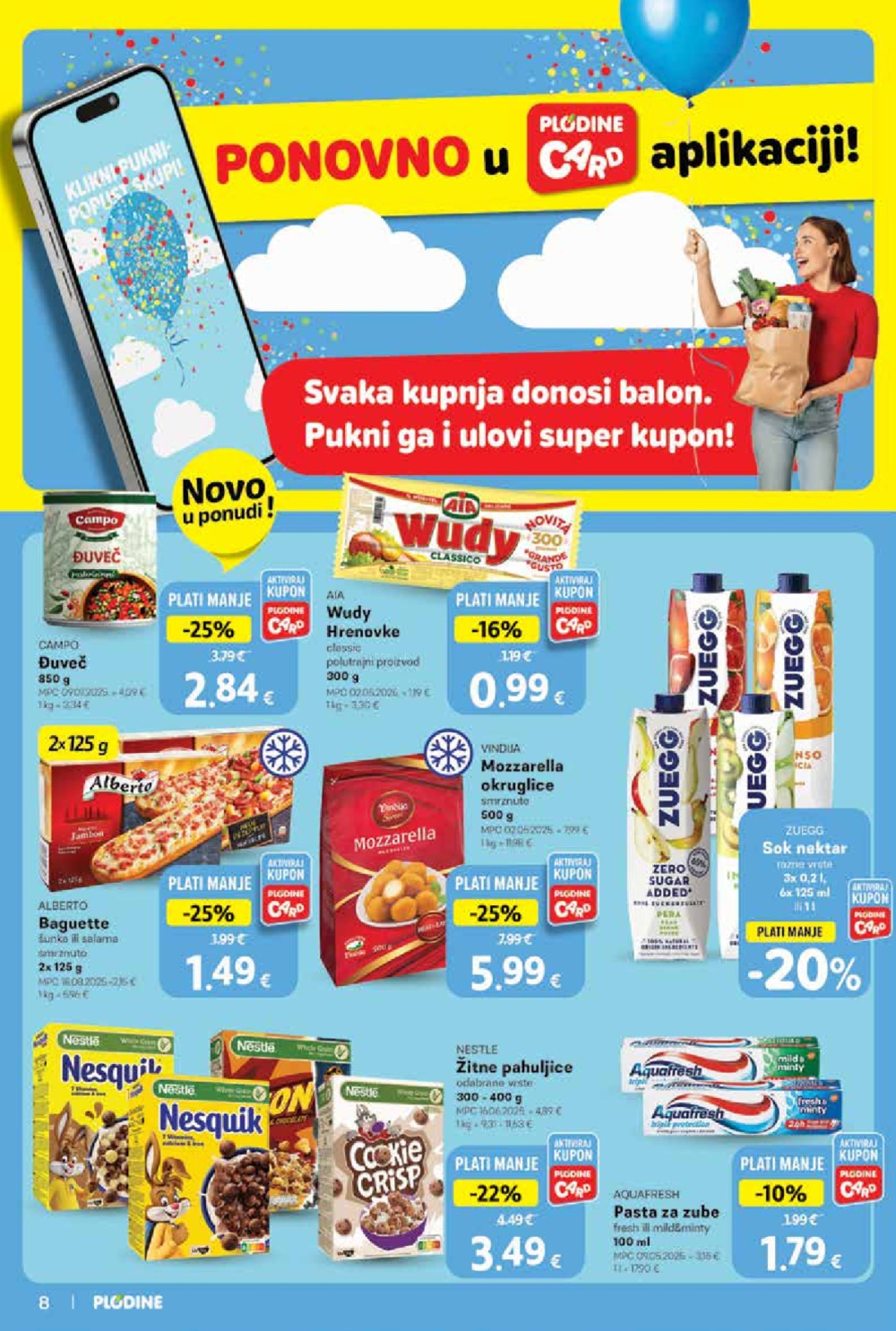 Plodine katalog Akcija 01.10. - 07.10.2025.