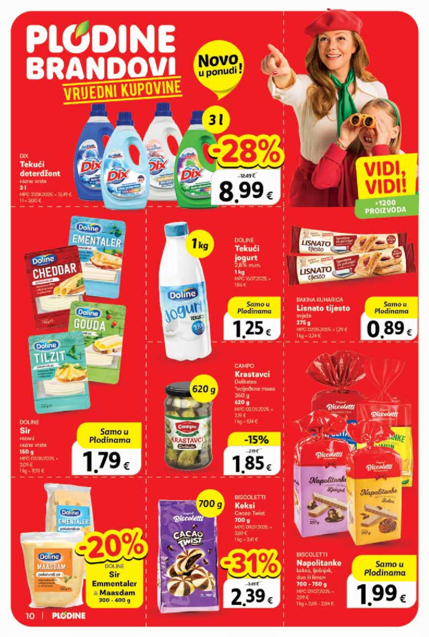 Plodine katalog Akcija 01.10. - 07.10.2025.