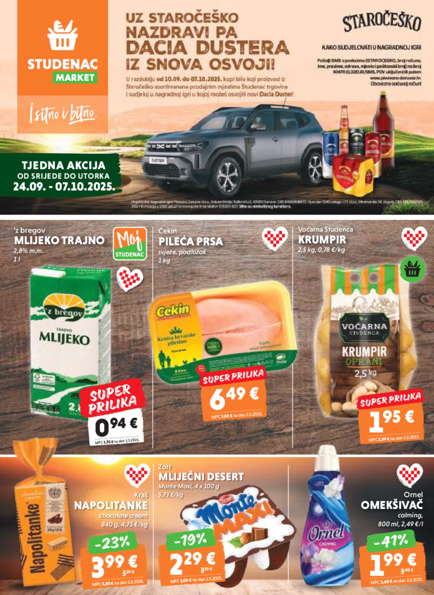 Studenac katalog Akcija 24.09. - 07.10.2025.