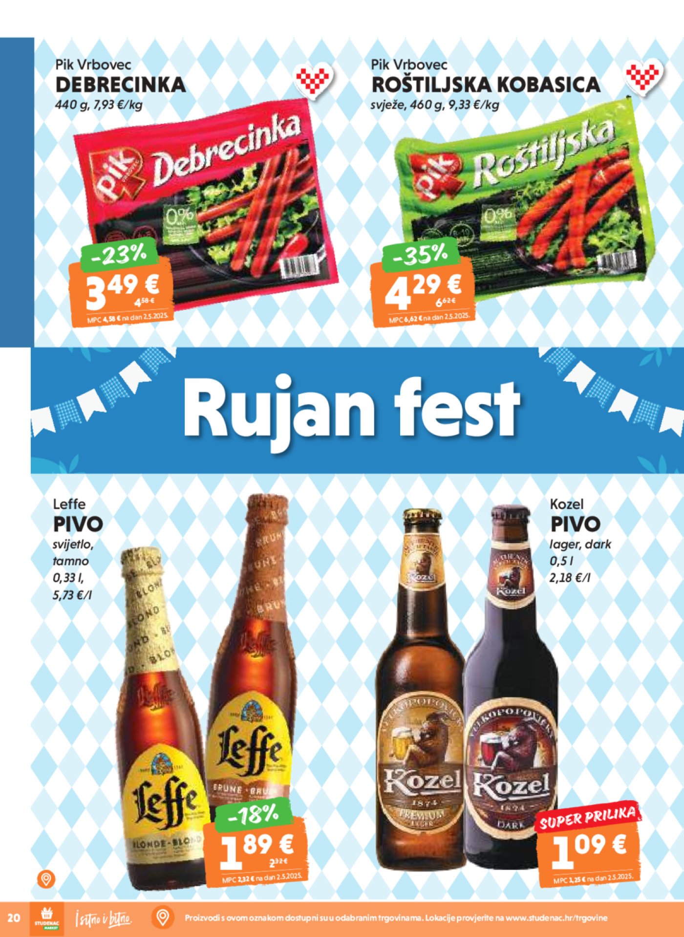 Studenac katalog Akcija 24.09. - 07.10.2025.