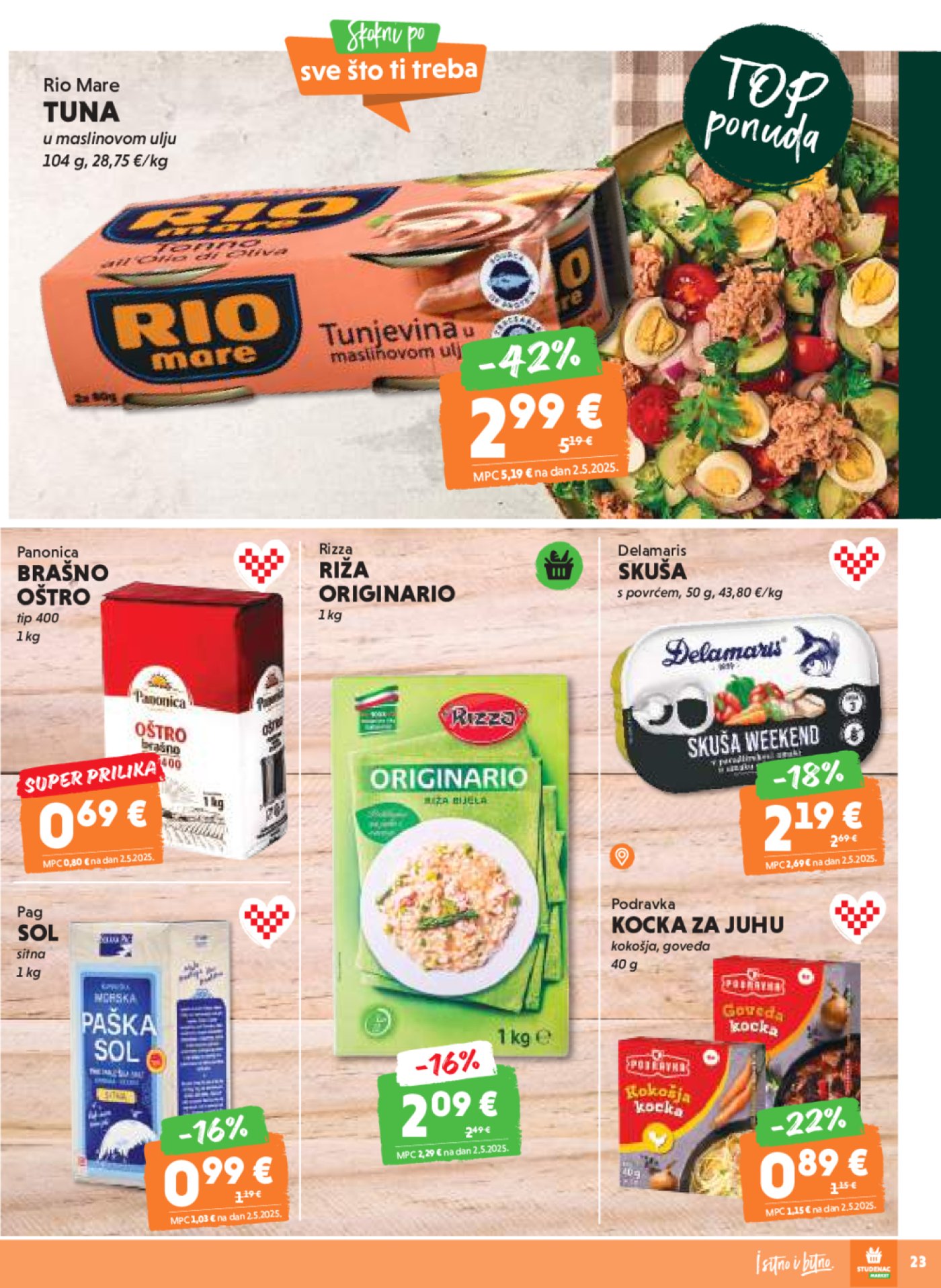 Studenac katalog Akcija 24.09. - 07.10.2025.